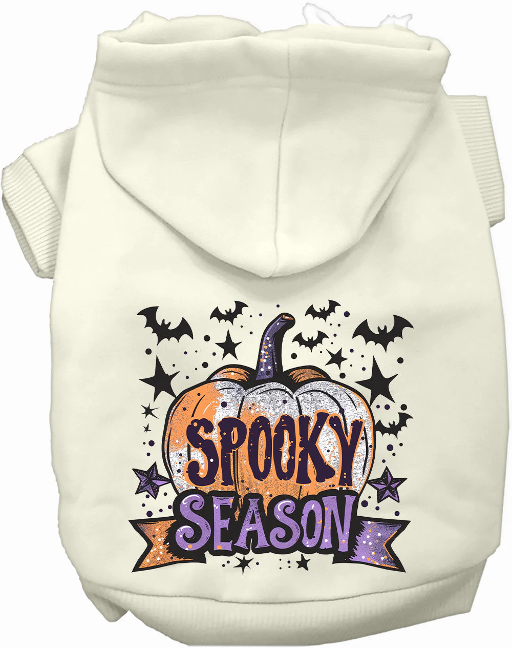 Batty Spooky Season Halloween Pet Hoodie - Image 3