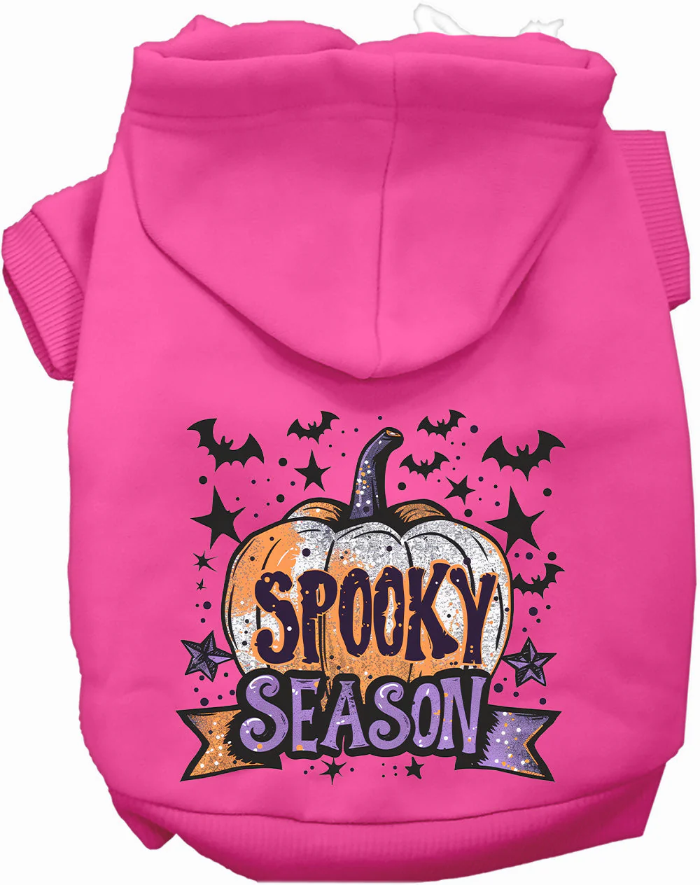 Batty Spooky Season Halloween Pet Hoodie - Image 7