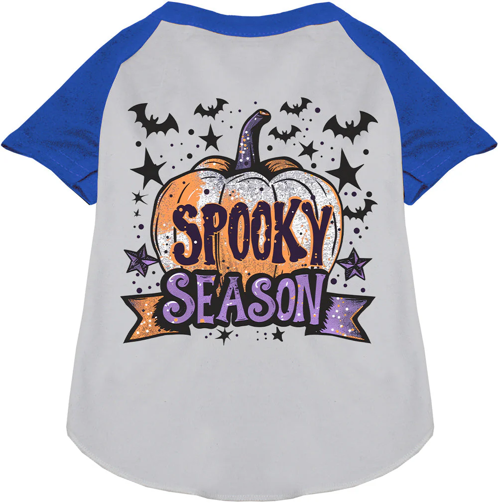 Batty Spooky Season Pet Raglan Shirt - Image 3