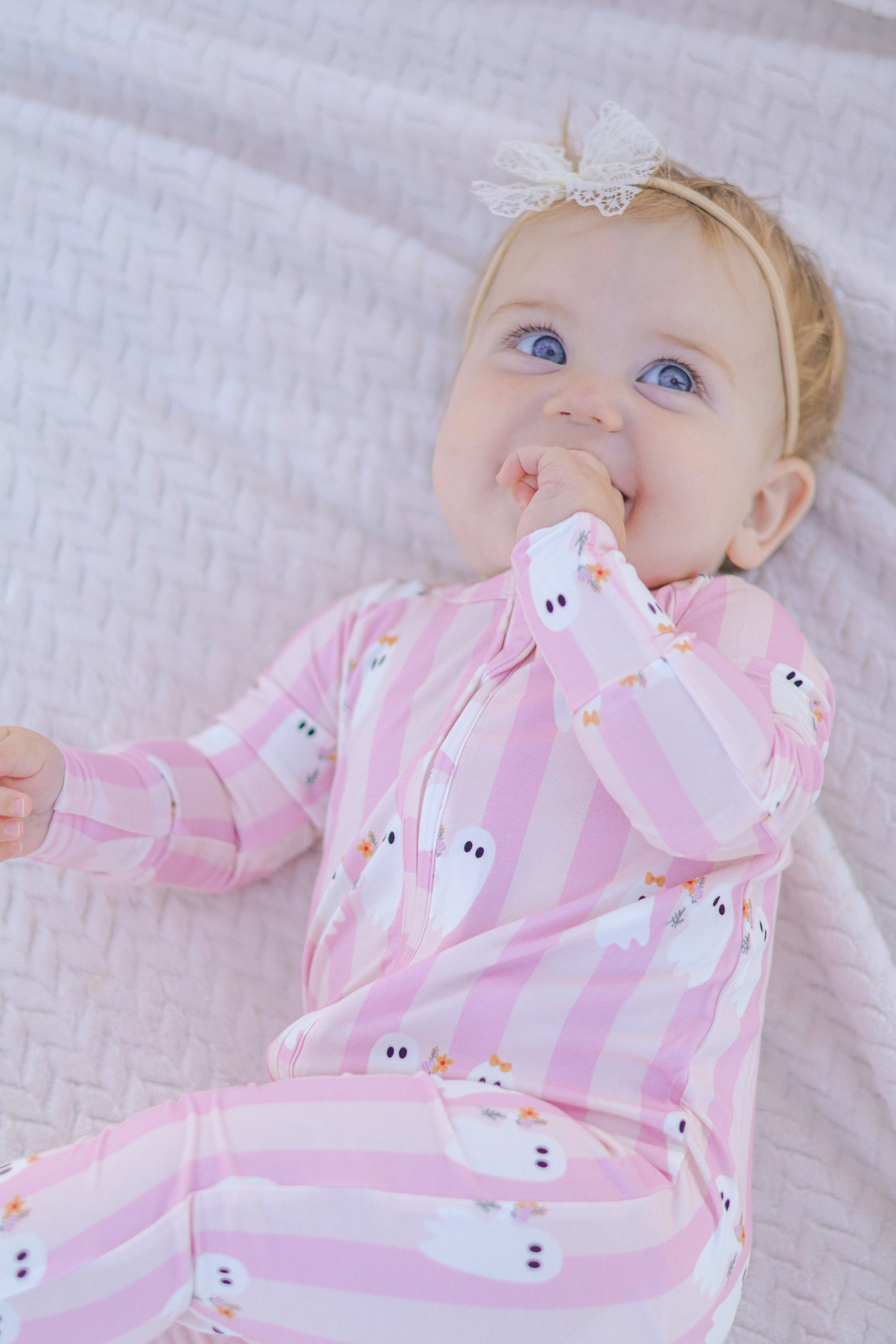 Be My Boo Halloween Bamboo Zippy Pajamas - Image 4