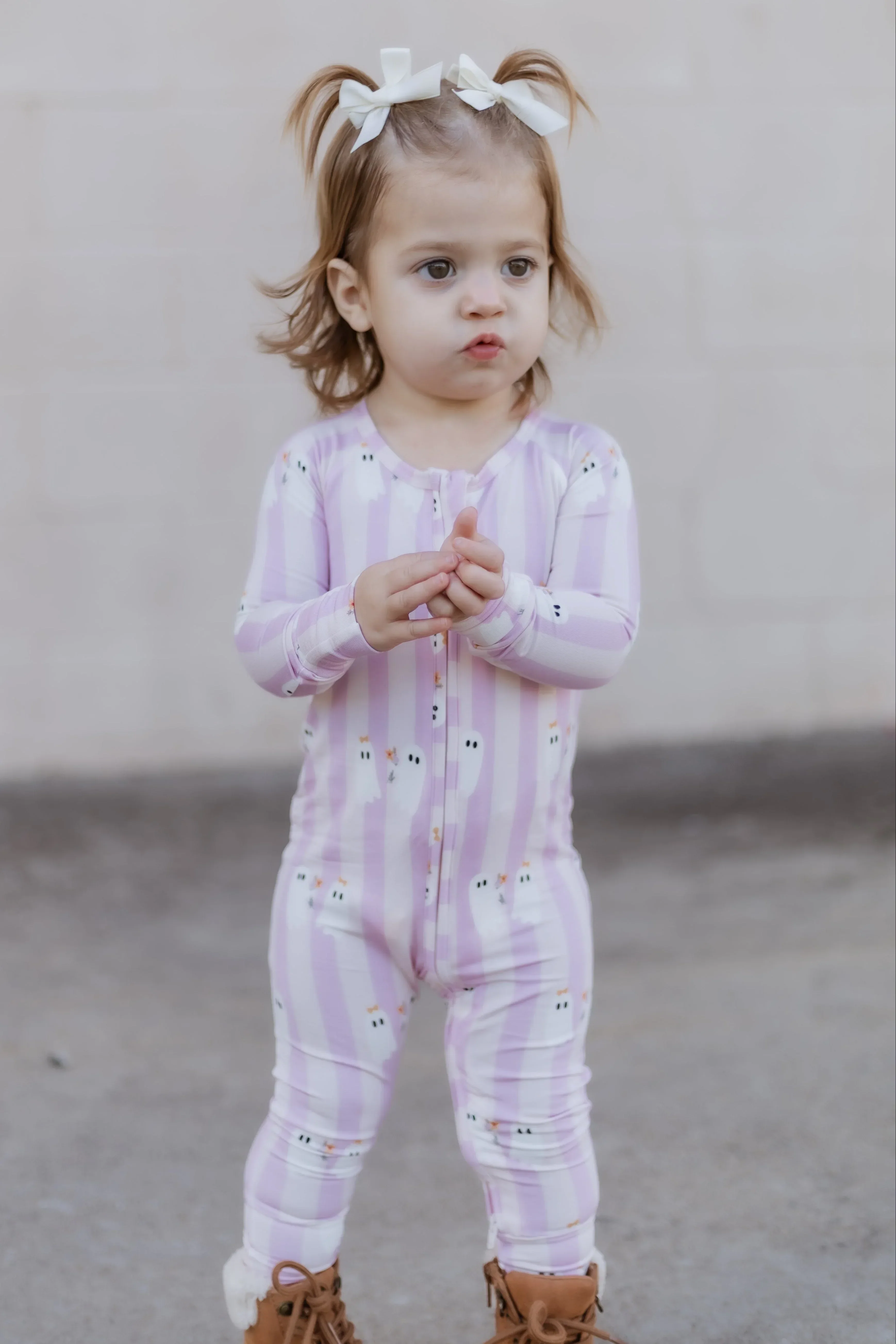 Be My Boo Halloween Bamboo Zippy Pajamas - Image 5