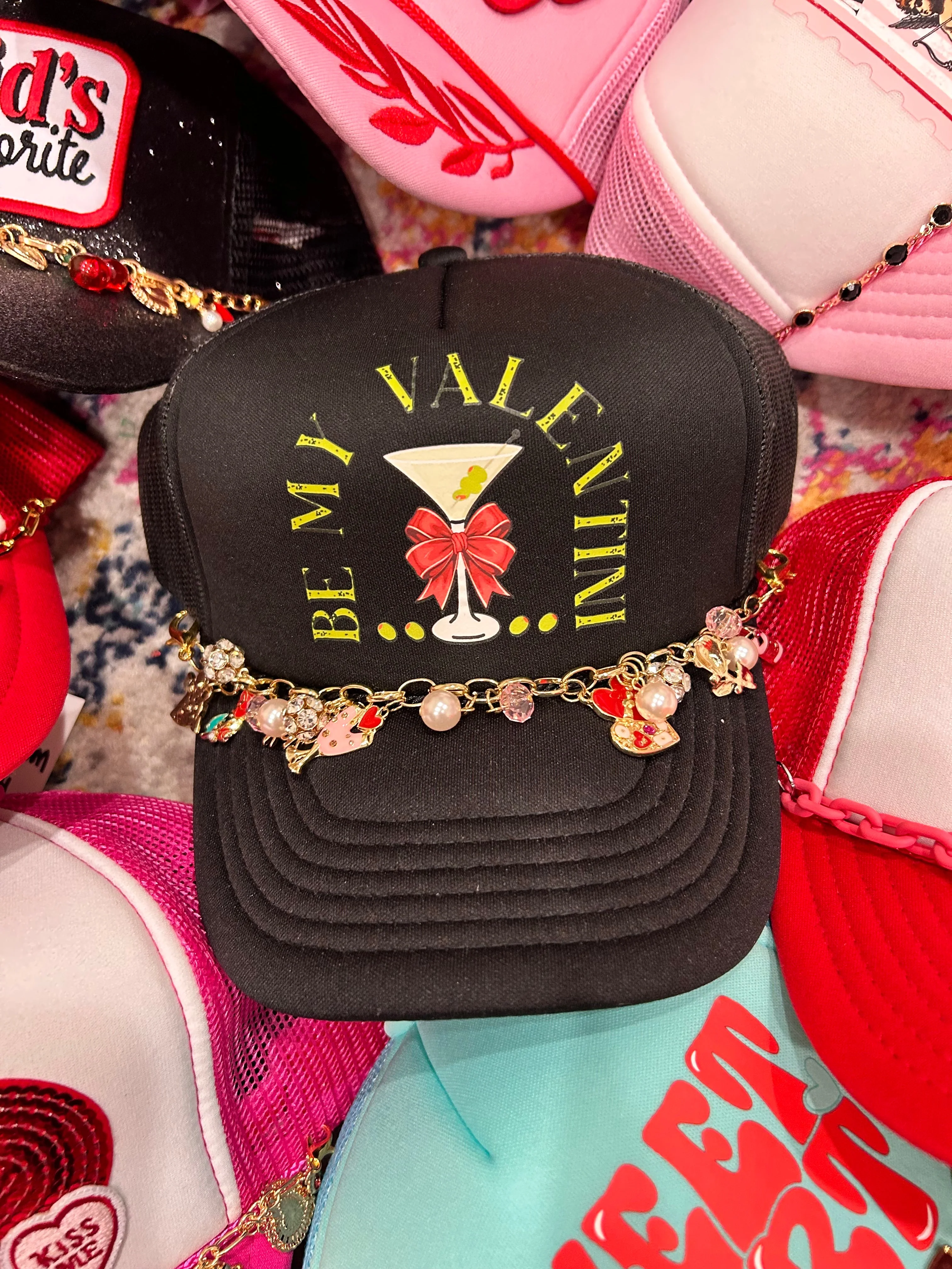 Be My Valentini Trucker Hat - Image 2