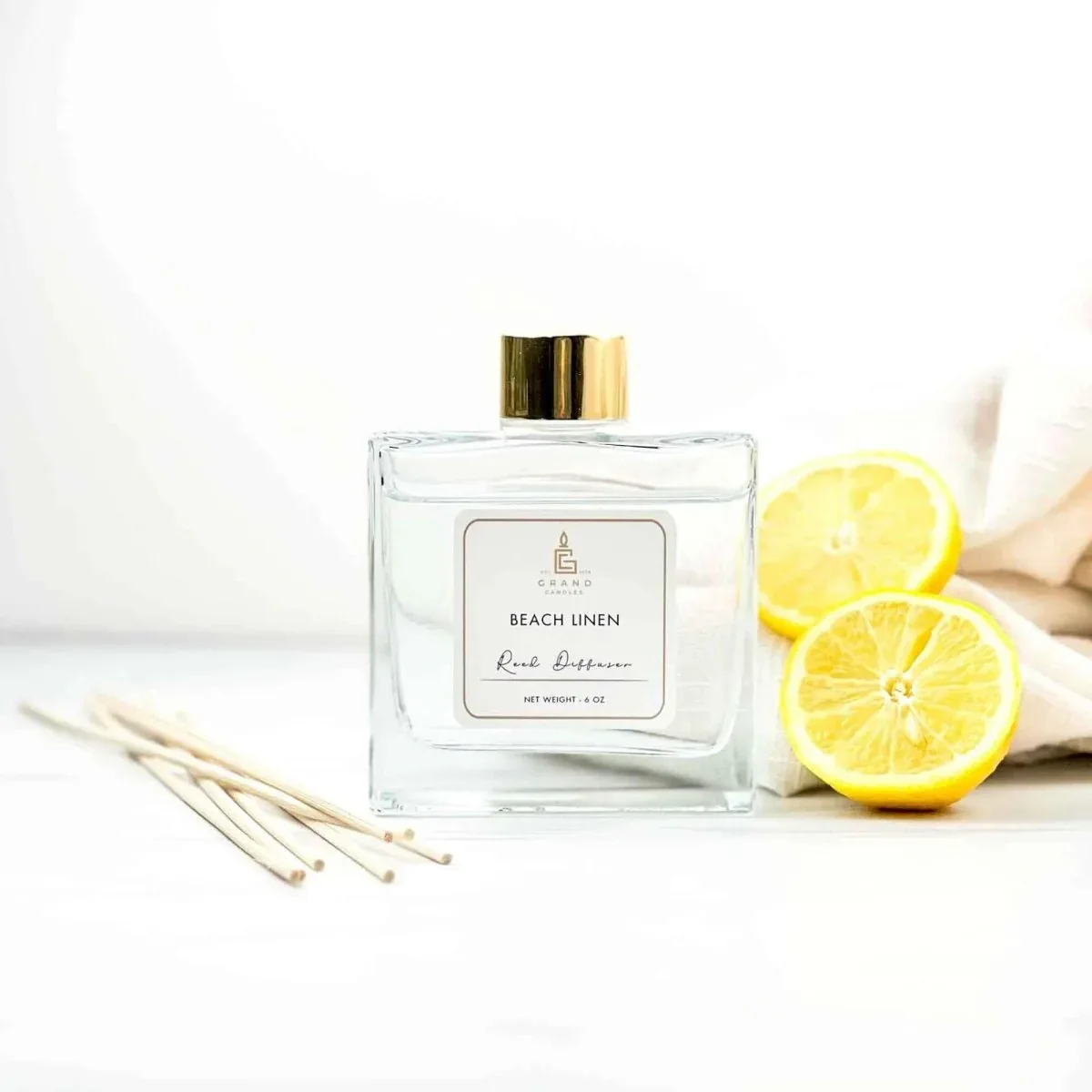 Beach Linen Reed Diffuser - Image 3