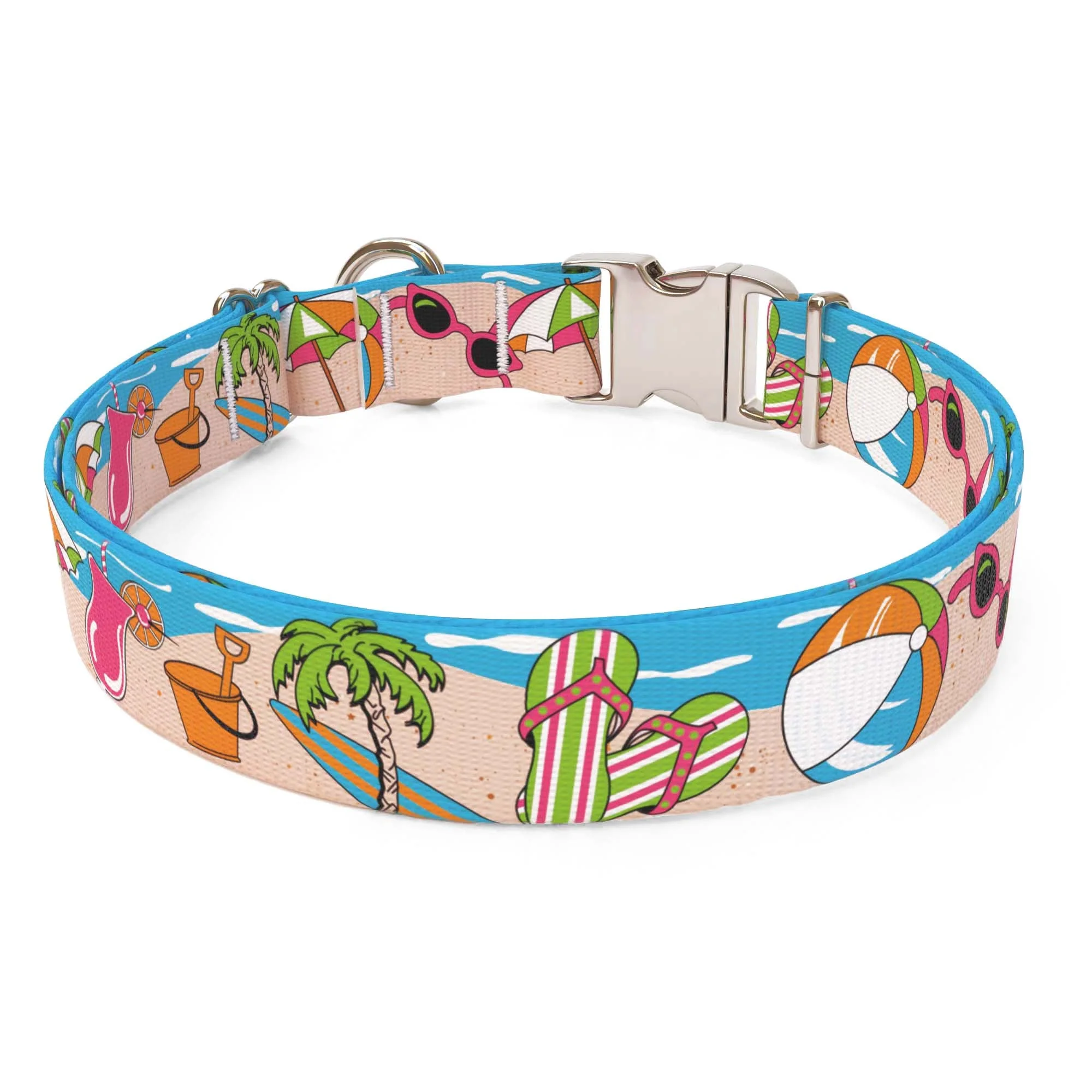Beach Party Dog Collar - Image 2