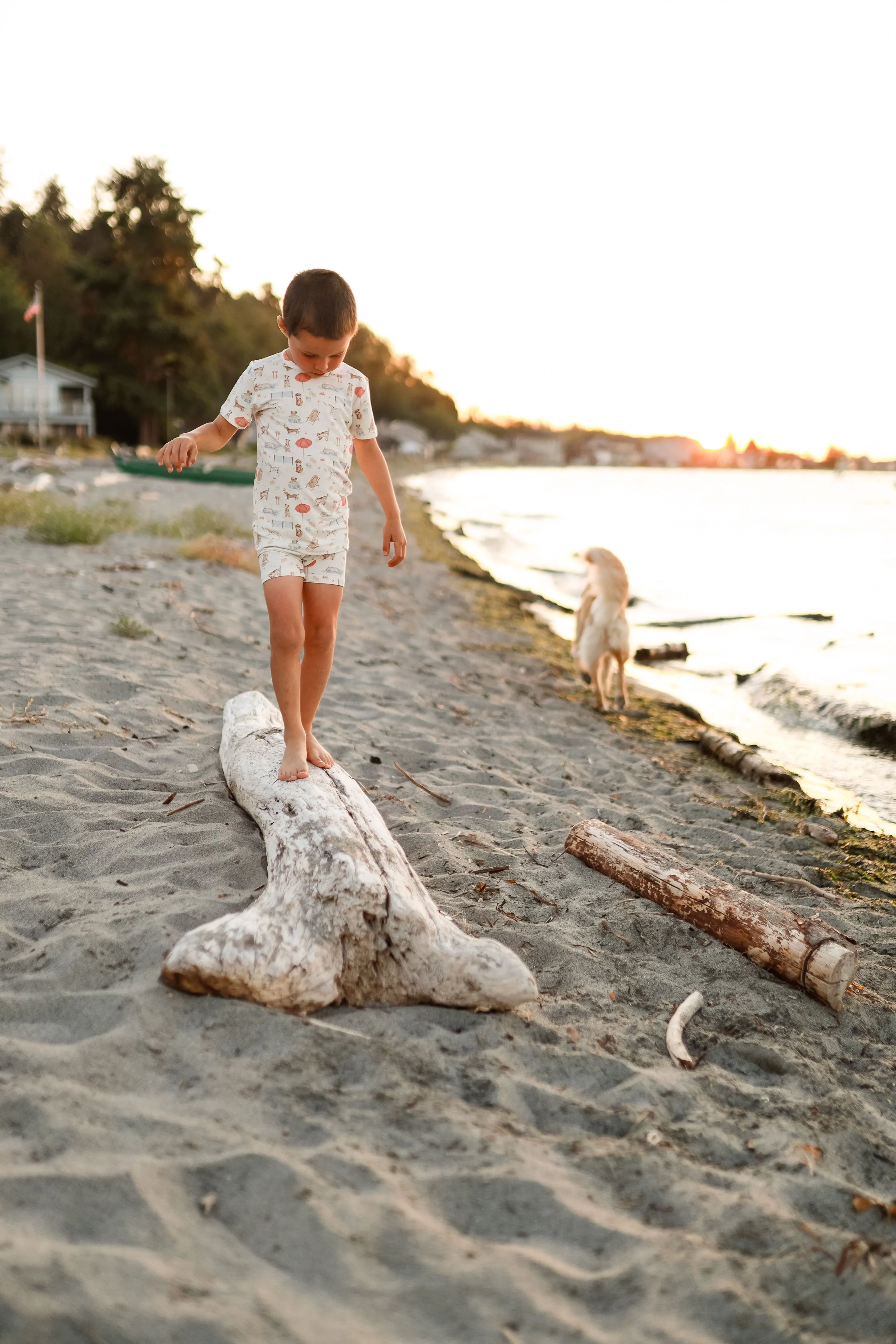 Beach Pawty 2pc Bamboo Pajamas - Image 2