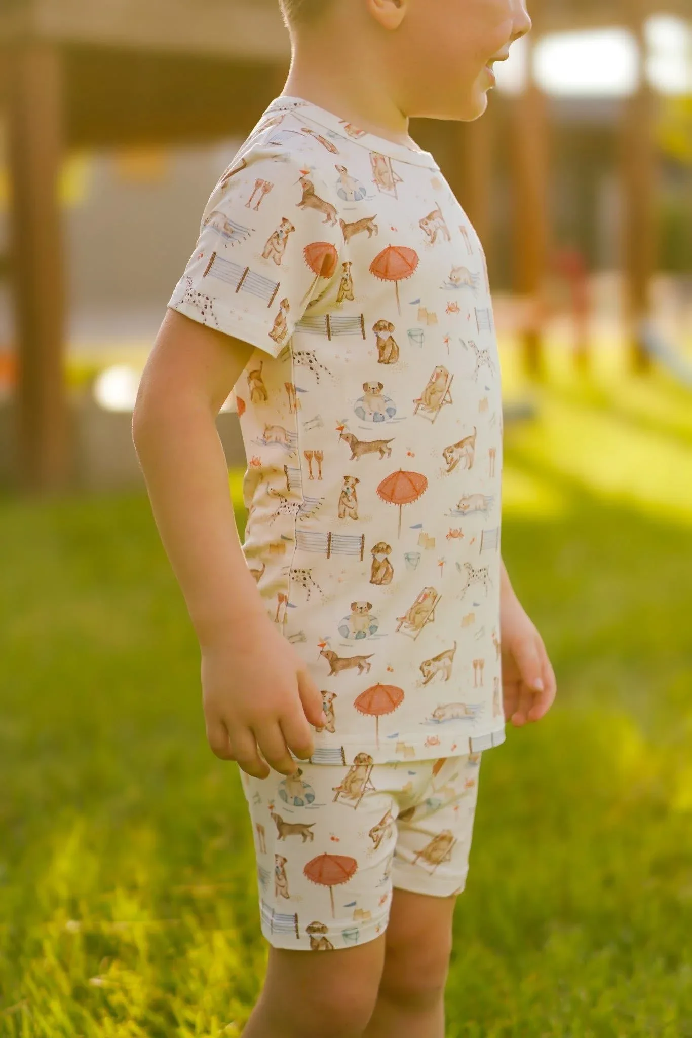 Beach Pawty 2pc Bamboo Pajamas - Image 4