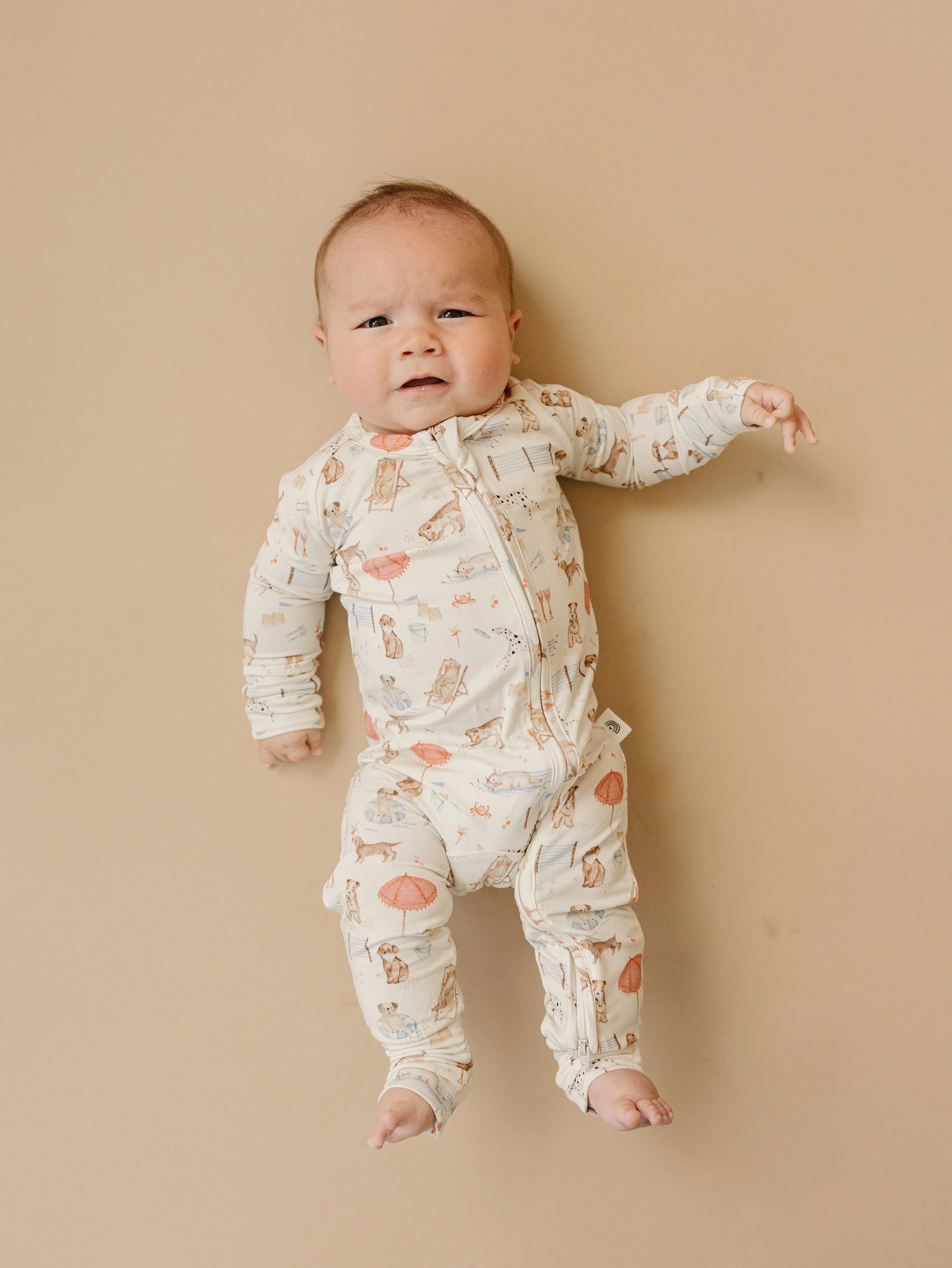 Beach Pawty Bamboo Zippy Pajamas - Image 7