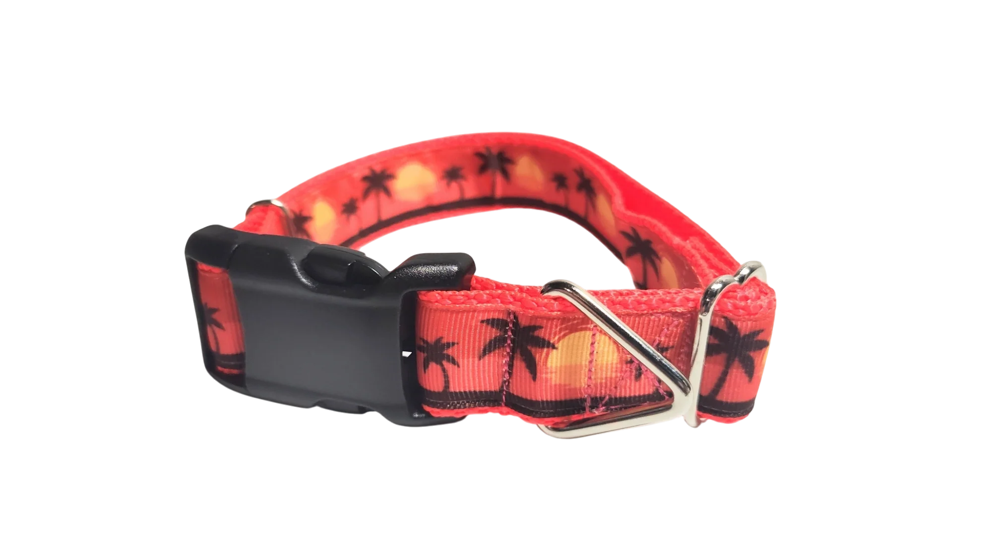 Beach Sunsets Nylon Dog Collar - Image 2