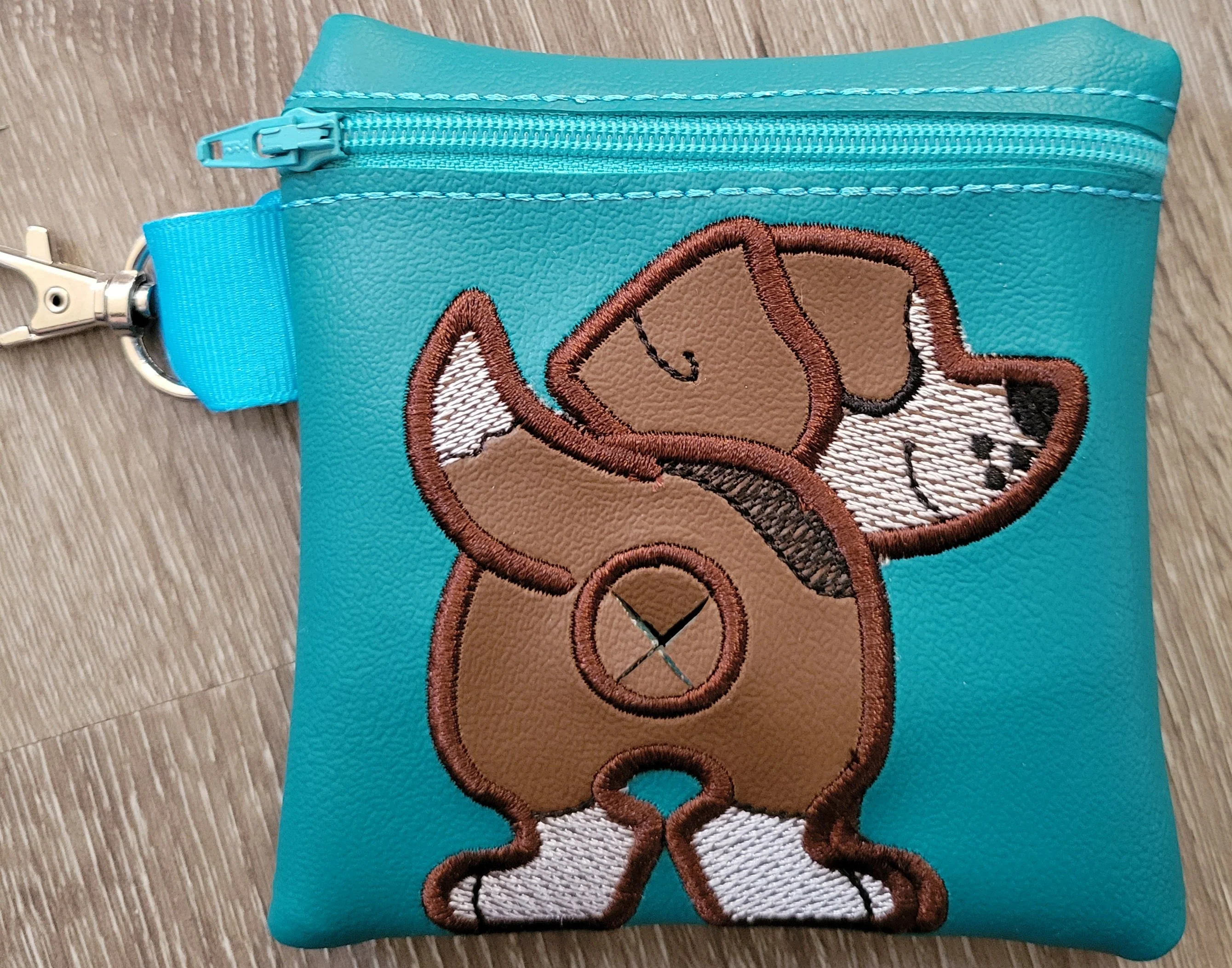 Beagle Poop Bag Pouch - gift for dog lover - Gift for Dog Walker - veterinarian - dog breed - dog groomer - Beagle Butt - Image 2