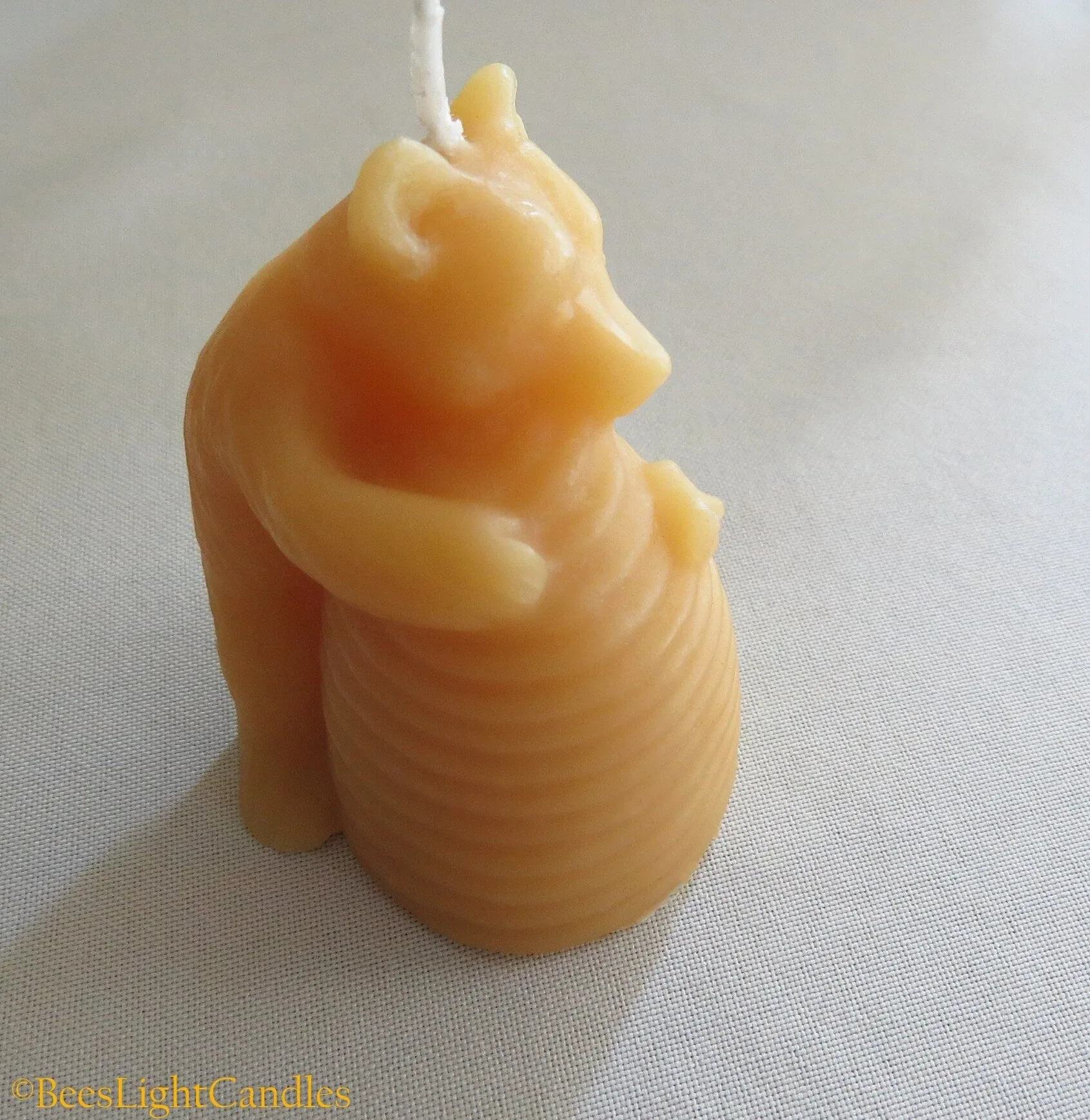 Bear Hugging Beehive Candle - Image 2