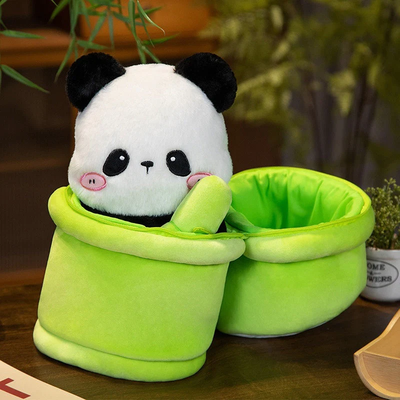 Bear Youcheng Bamboo Cute Backpack Plush Toy - Image 4