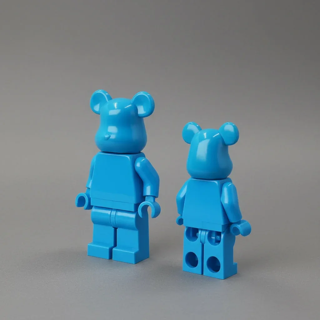 Bearbrick Monochrome Bear Minifigures – 20+ Vibrant Colors! - Image 11