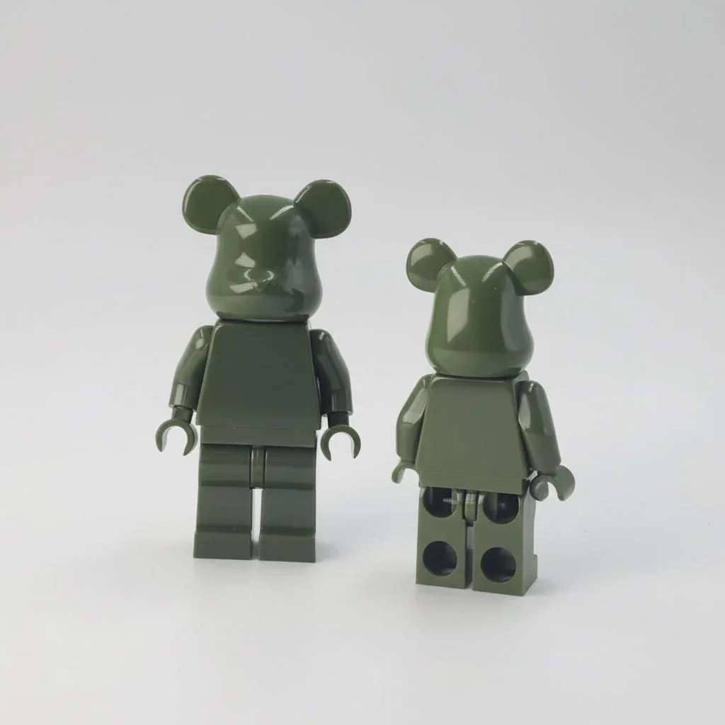 Bearbrick Monochrome Bear Minifigures – 20+ Vibrant Colors! - Image 15