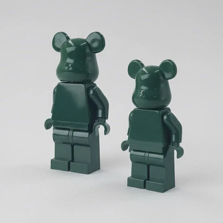 Bearbrick Monochrome Bear Minifigures – 20+ Vibrant Colors! - Image 16