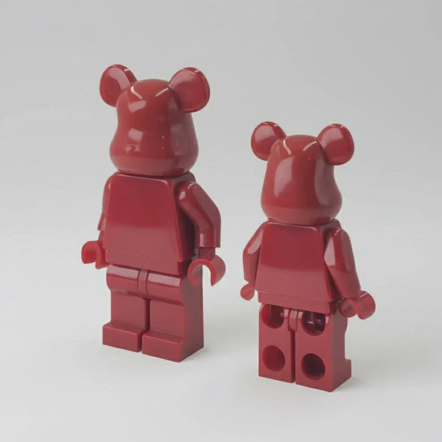 Bearbrick Monochrome Bear Minifigures – 20+ Vibrant Colors! - Image 19