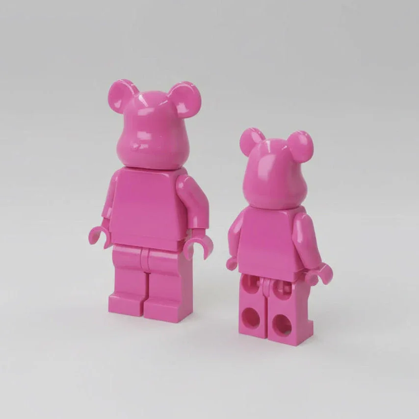 Bearbrick Monochrome Bear Minifigures – 20+ Vibrant Colors! - Image 22
