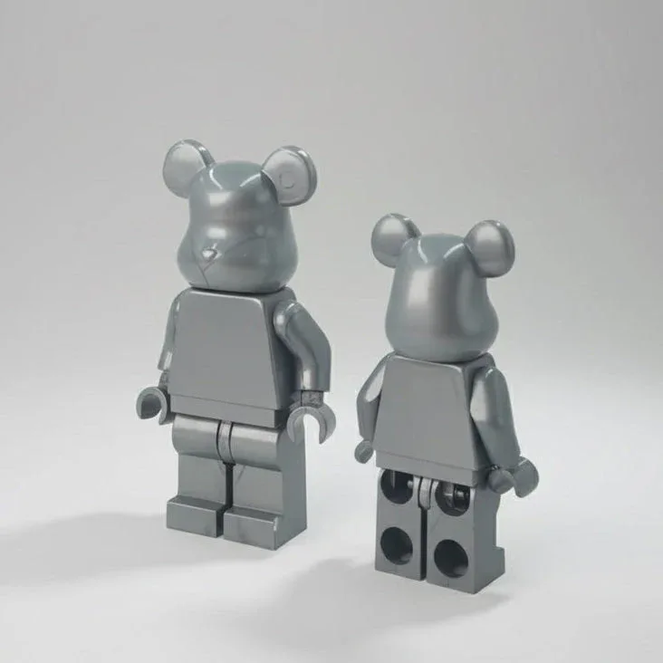 Bearbrick Monochrome Bear Minifigures – 20+ Vibrant Colors! - Image 23