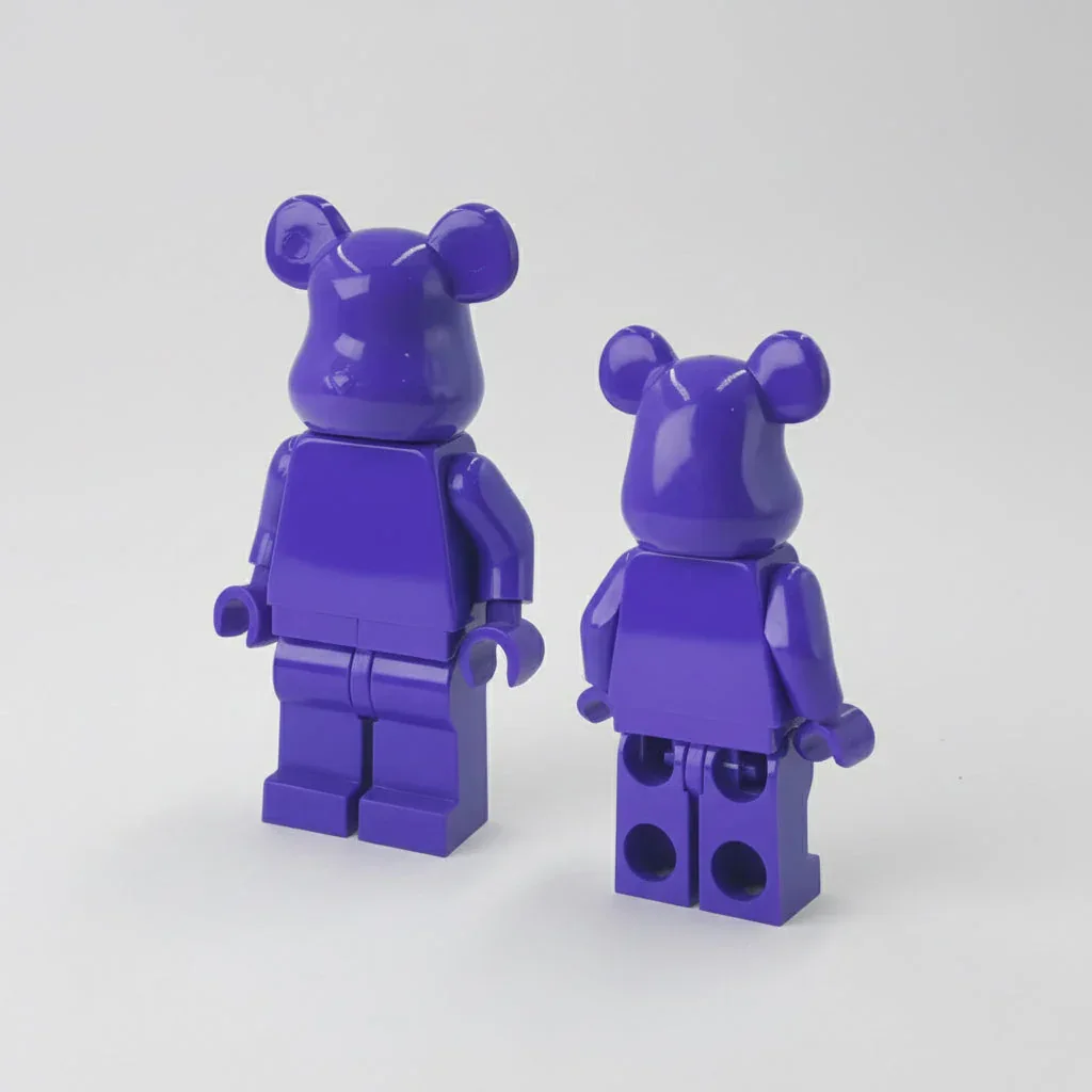 Bearbrick Monochrome Bear Minifigures – 20+ Vibrant Colors! - Image 24