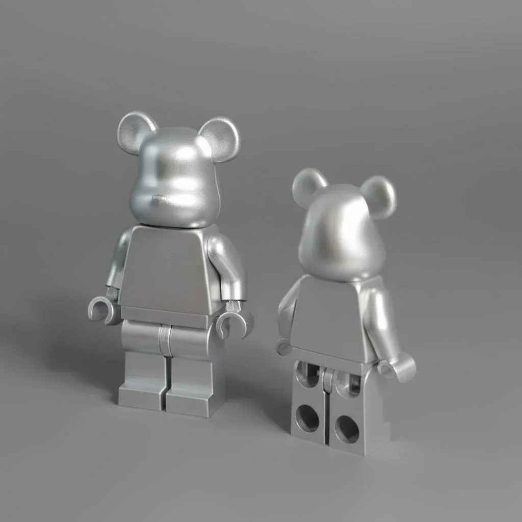 Bearbrick Monochrome Bear Minifigures – 20+ Vibrant Colors! - Image 27