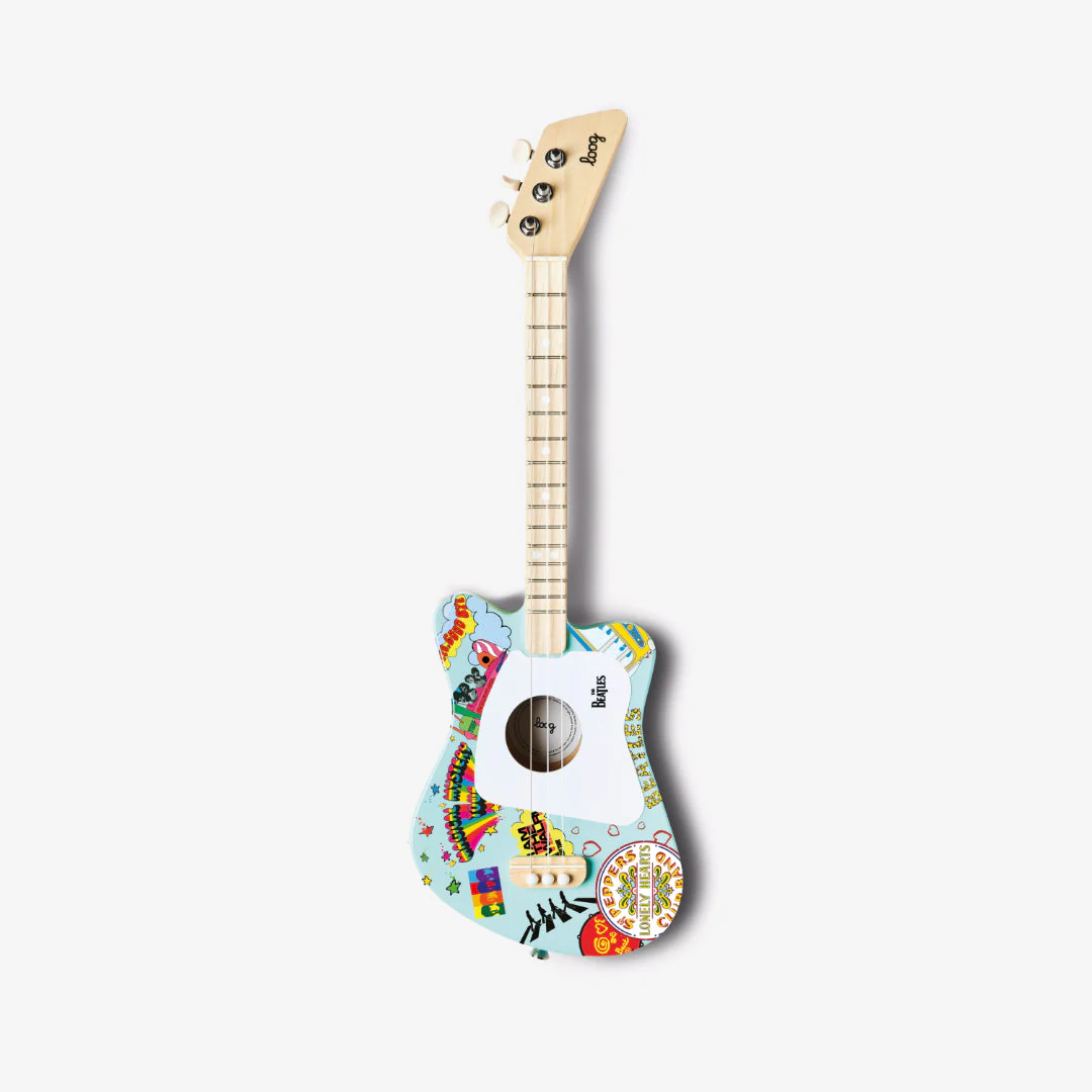 beatles + loog mini guitar (collective) - Image 3