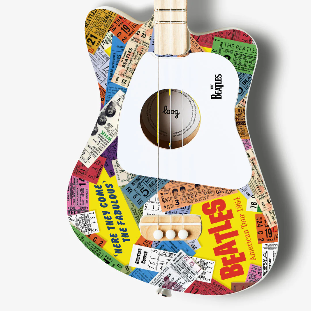 beatles + loog mini guitar (collective) - Image 2