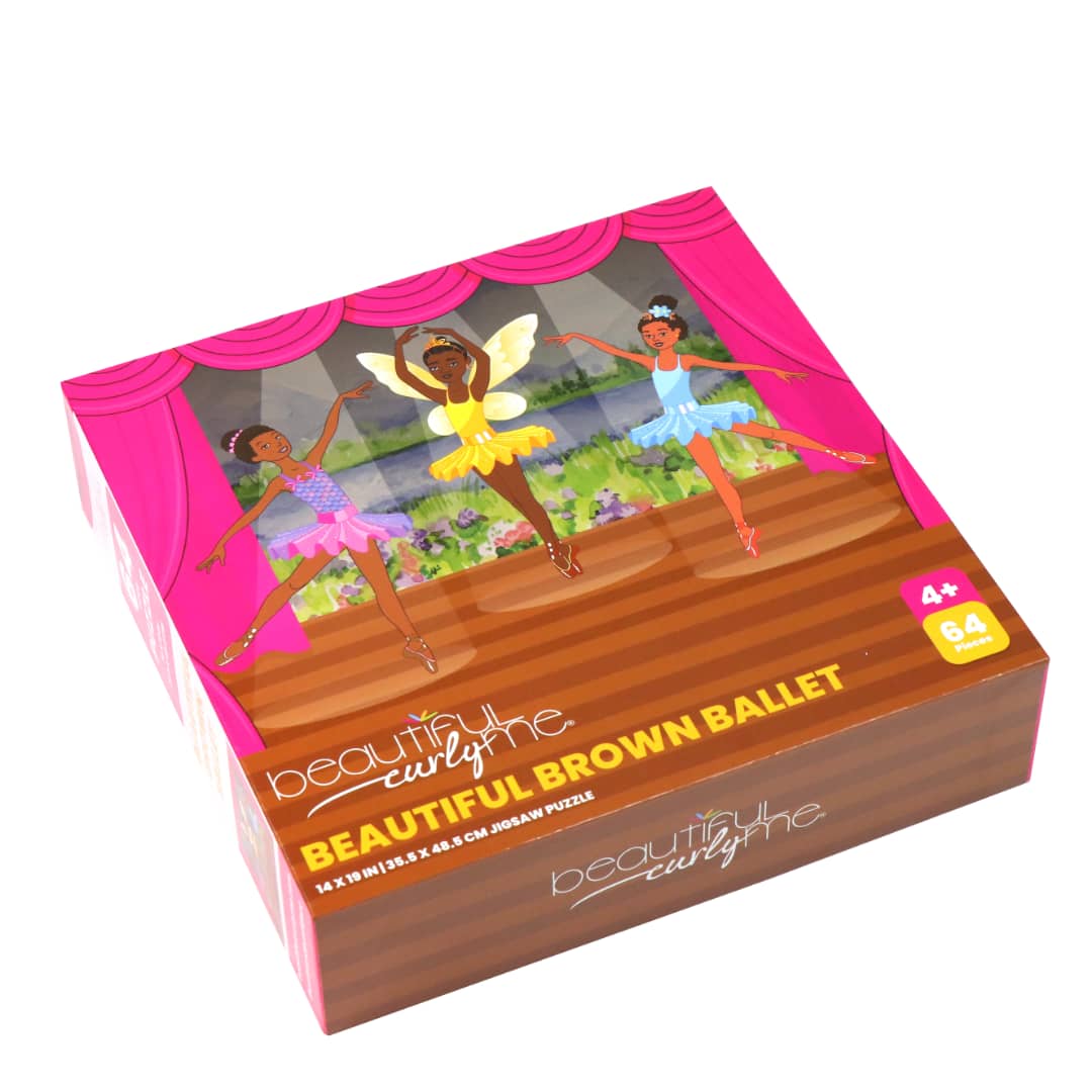 Beautiful Brown Ballet - 64 Piece STEAM Jigsaw Puzzle - Image 4