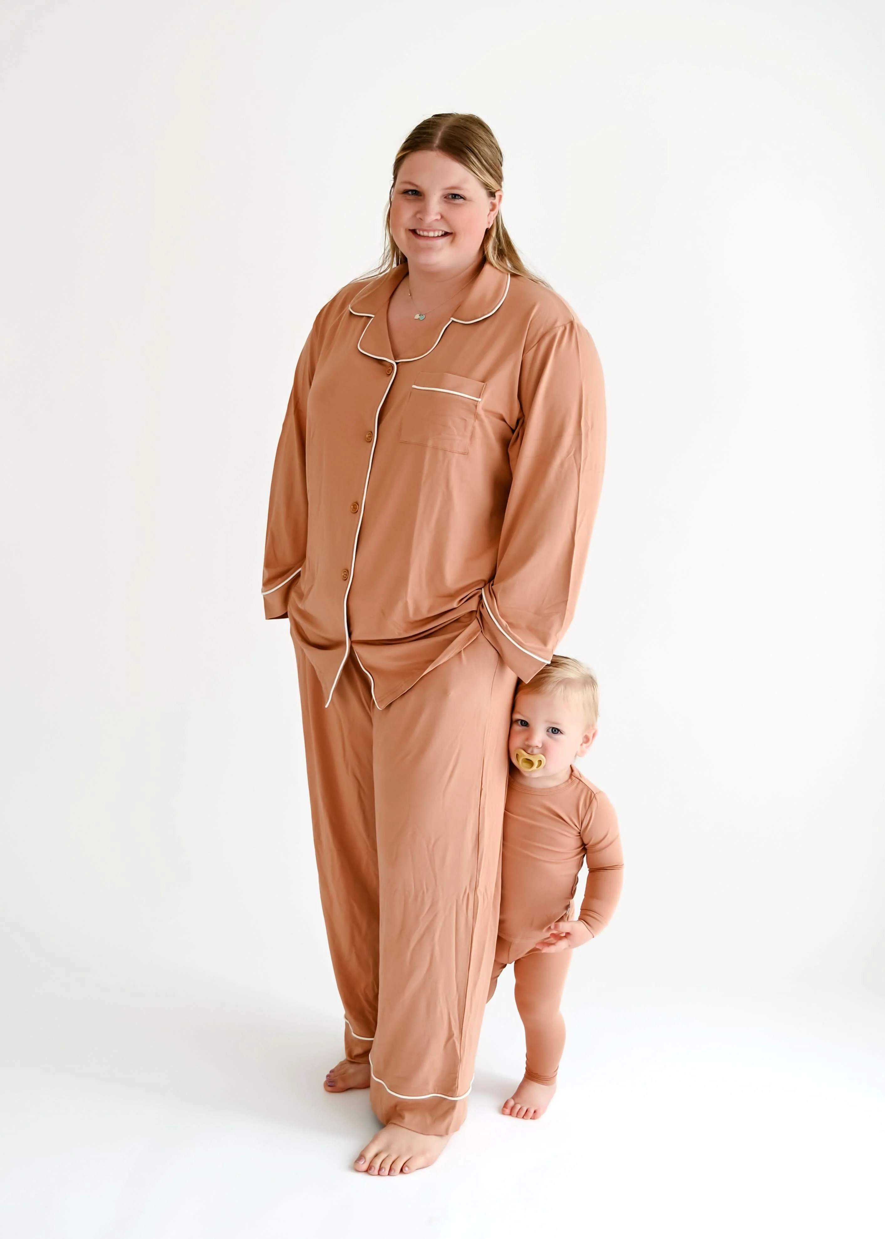 Beech | Adult Button Pajama Top - Image 2