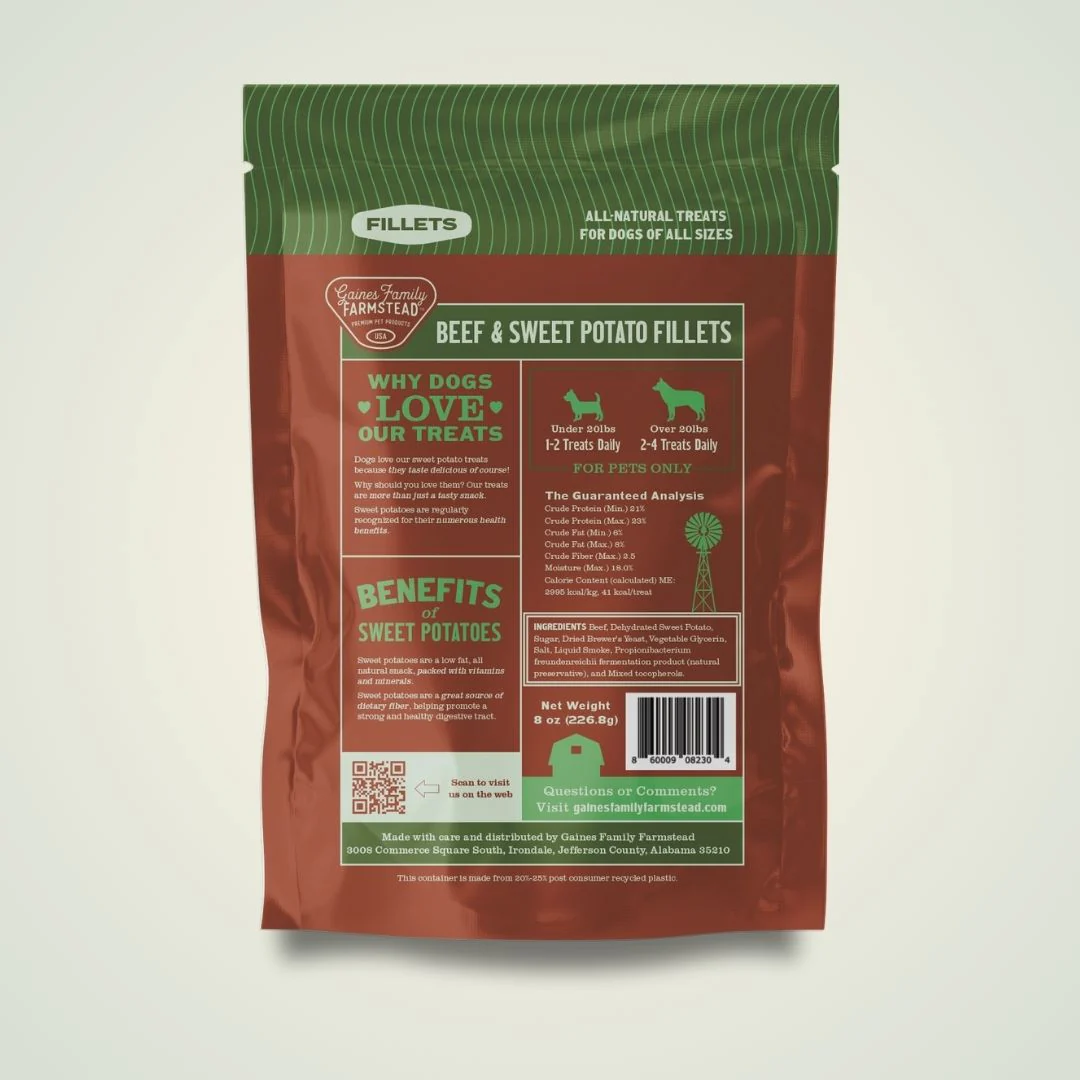 Beef and Sweet Potato Fillets - Image 2