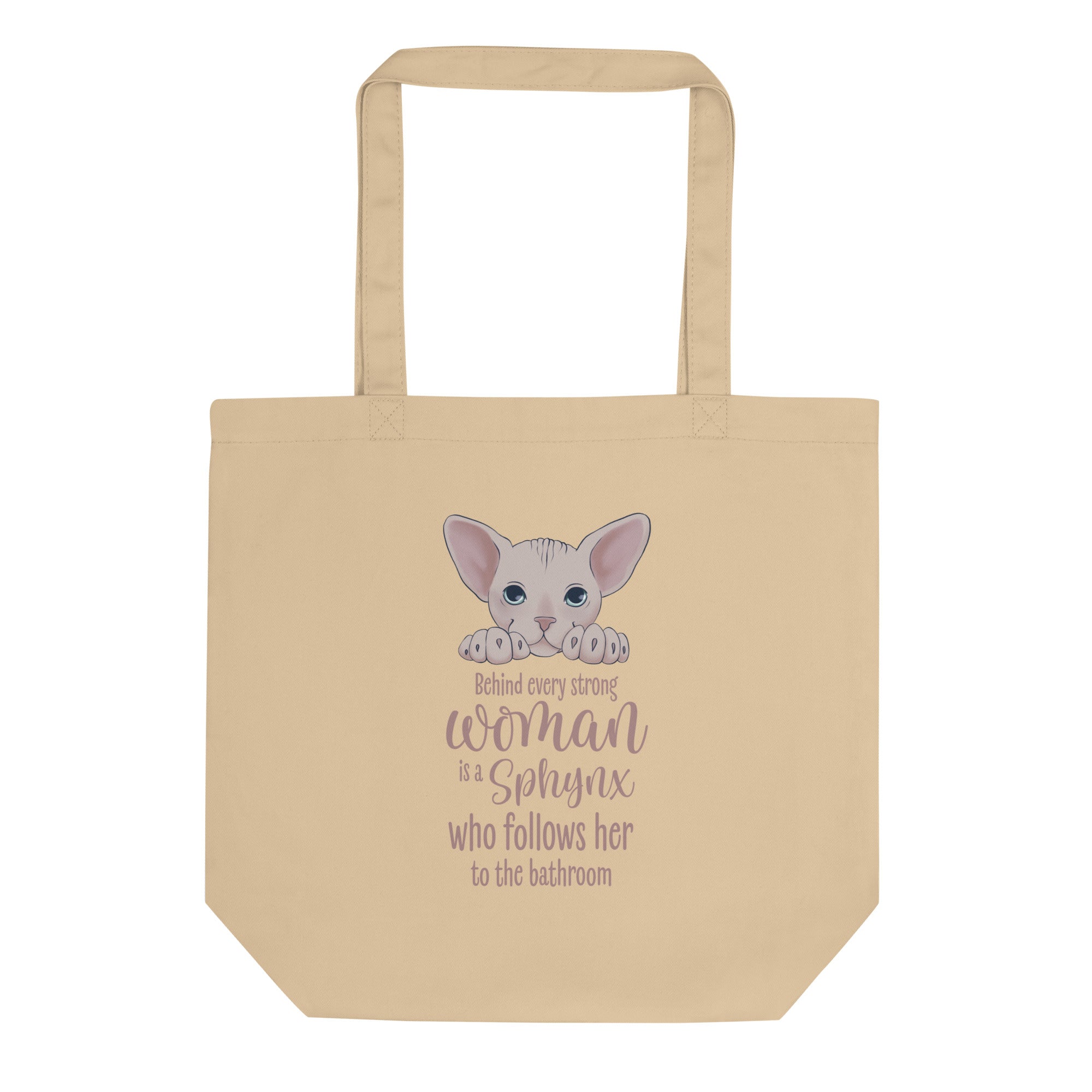 "BEHIND EVERY WOMAN" SPHYNX TOTE - Image 2