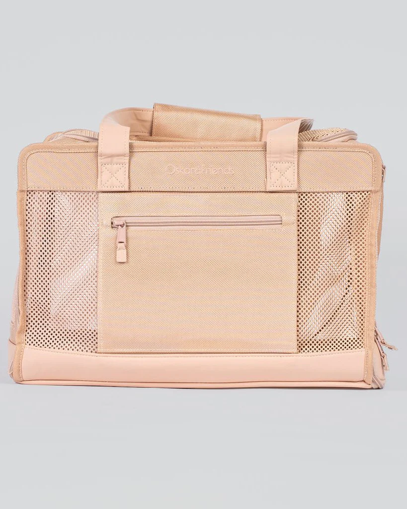 Beige Pet Travel Carrier - Image 2