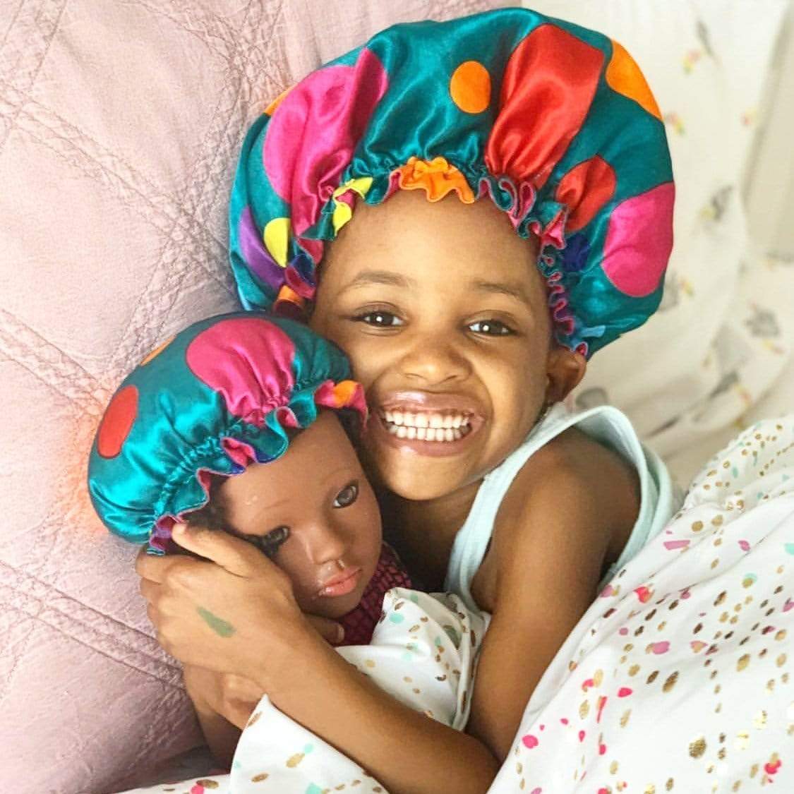Bella Boss | Mini & Me (Matching Girl & Doll Bonnets) - Image 2