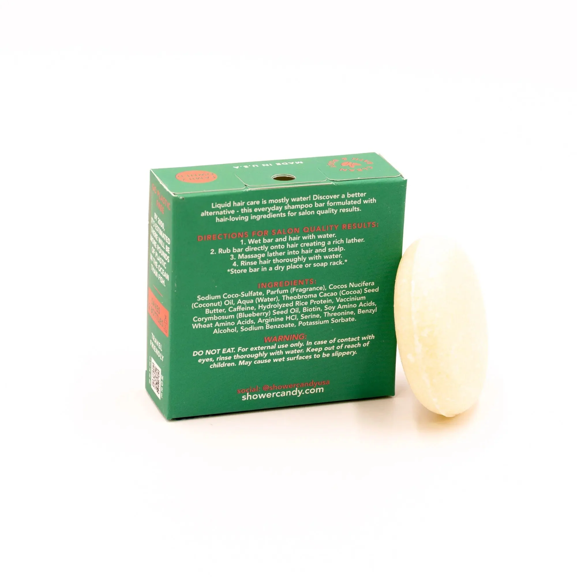Bergamot Grapefruit Shampoo Bar – Volumizing for Fine Hair - Image 2
