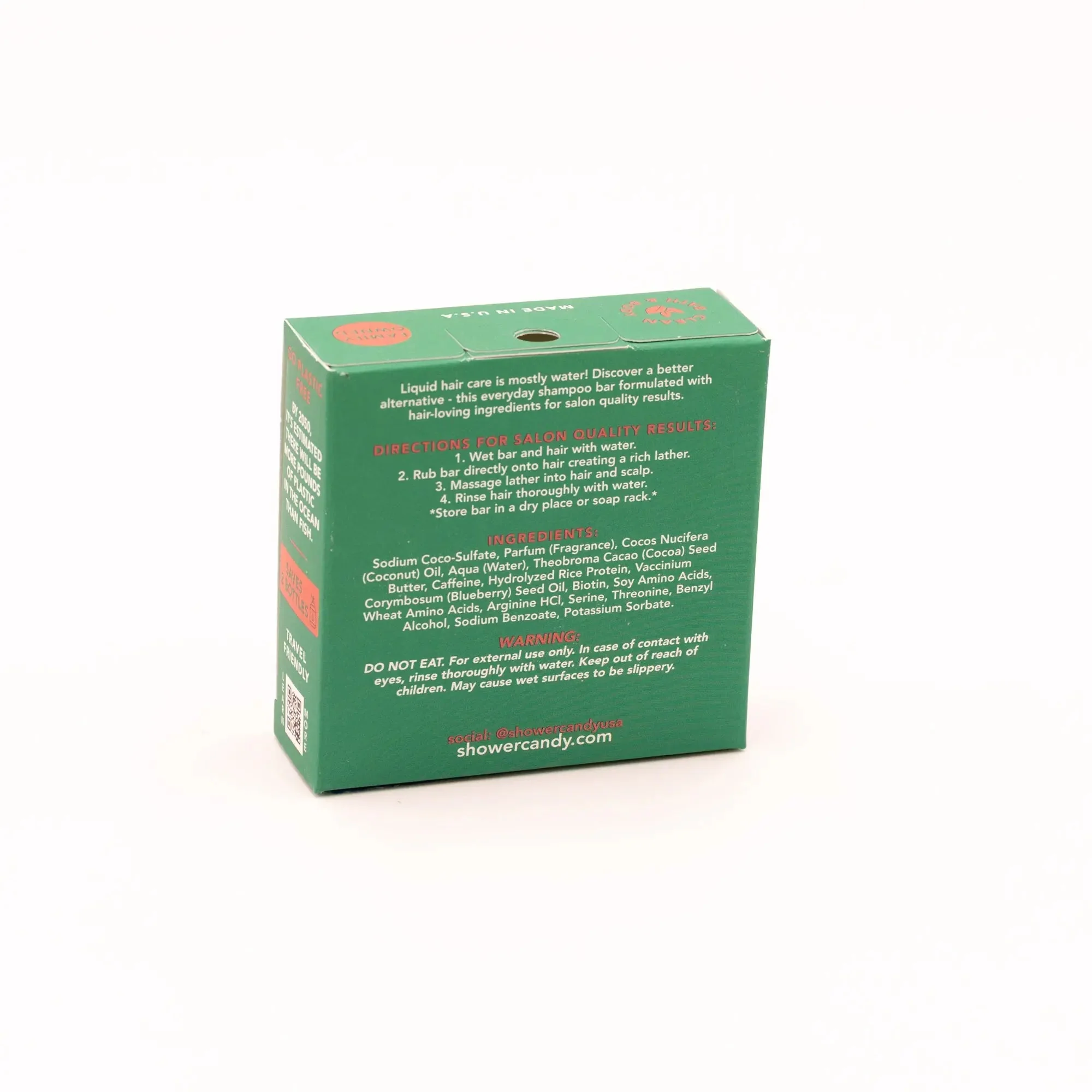 Bergamot Grapefruit Shampoo Bar – Volumizing for Fine Hair - Image 6