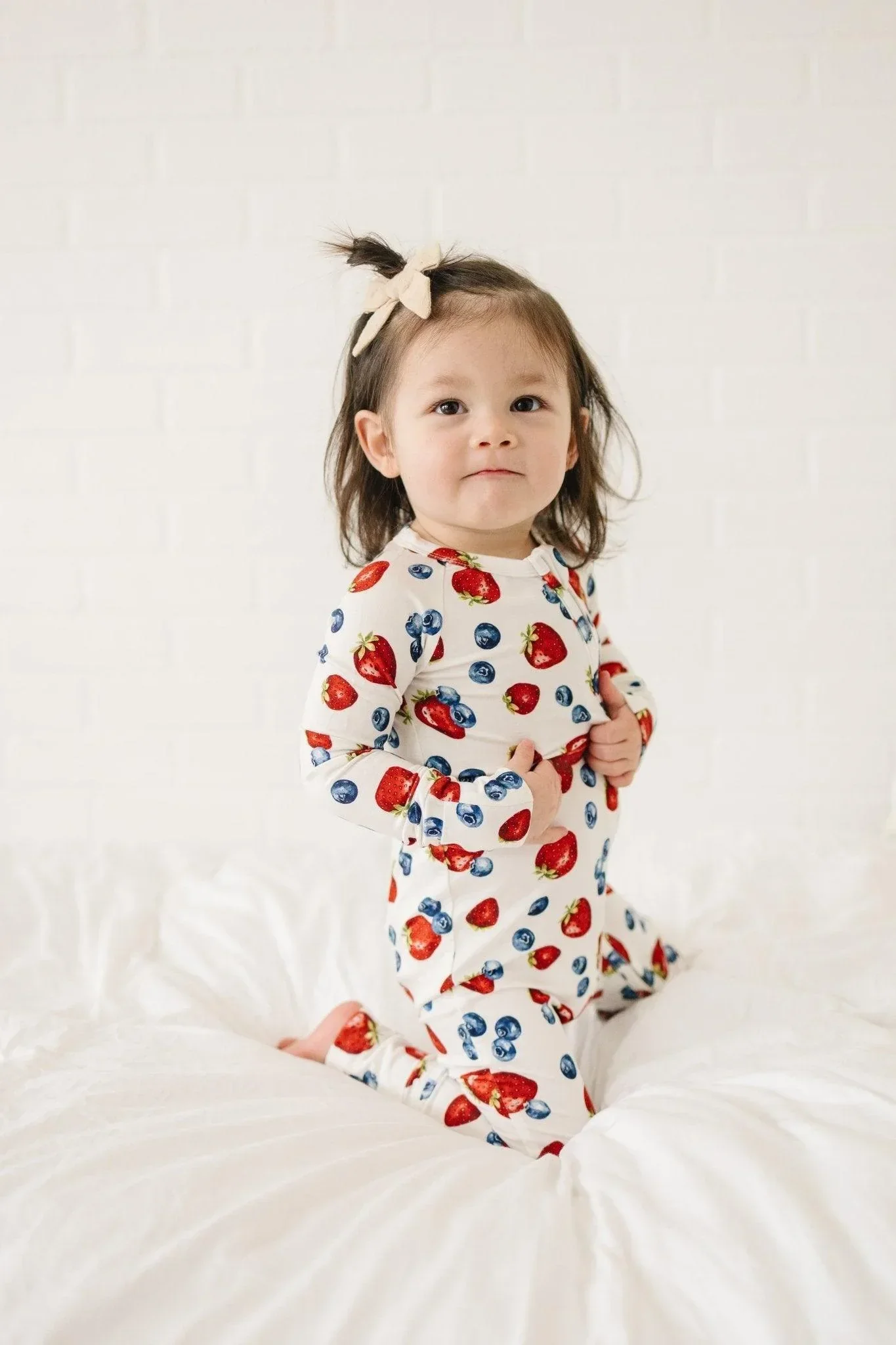 Berry Sweet Bamboo Zippy Romper - Image 2