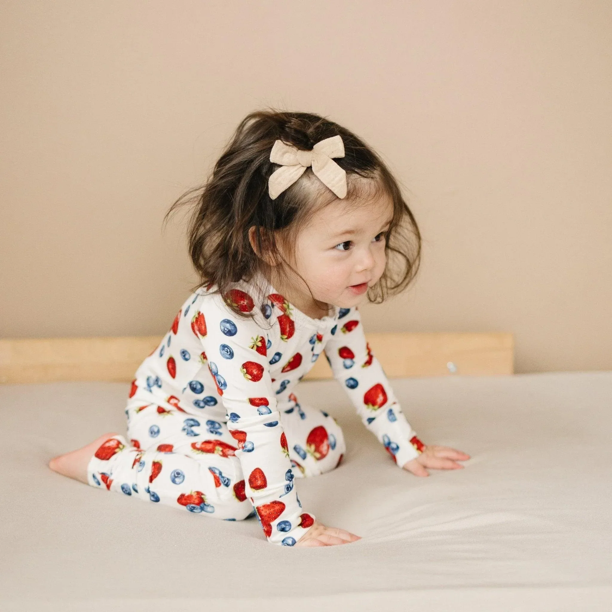 Berry Sweet Bamboo Zippy Romper - Image 5