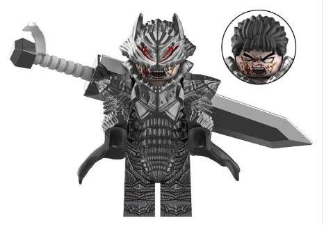 Berserk Guts with Horse Custom Minifig - Image 2