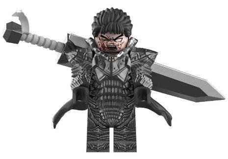Berserk Guts with Horse Custom Minifig - Image 3