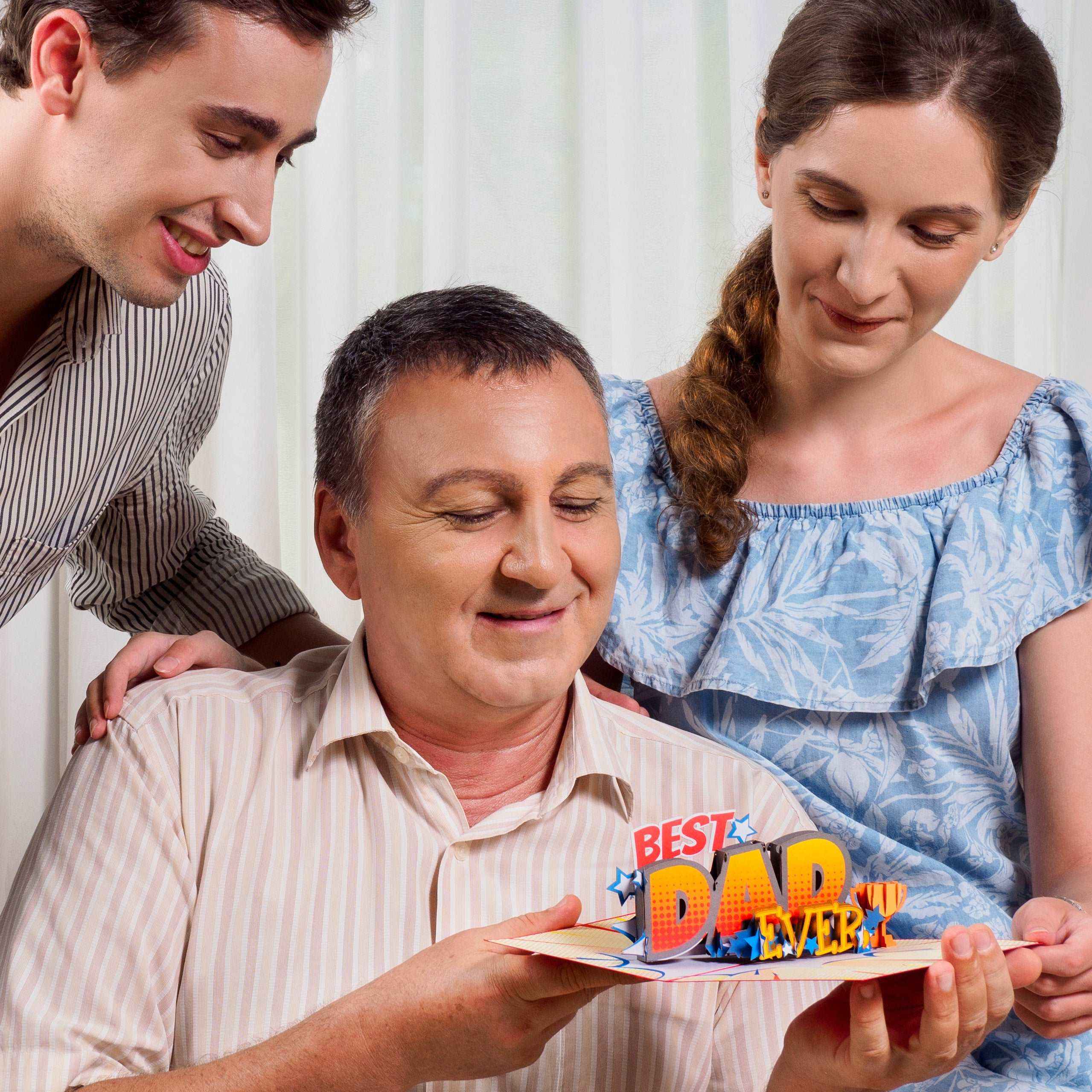 Best Dad Pop Up Card - Image 2