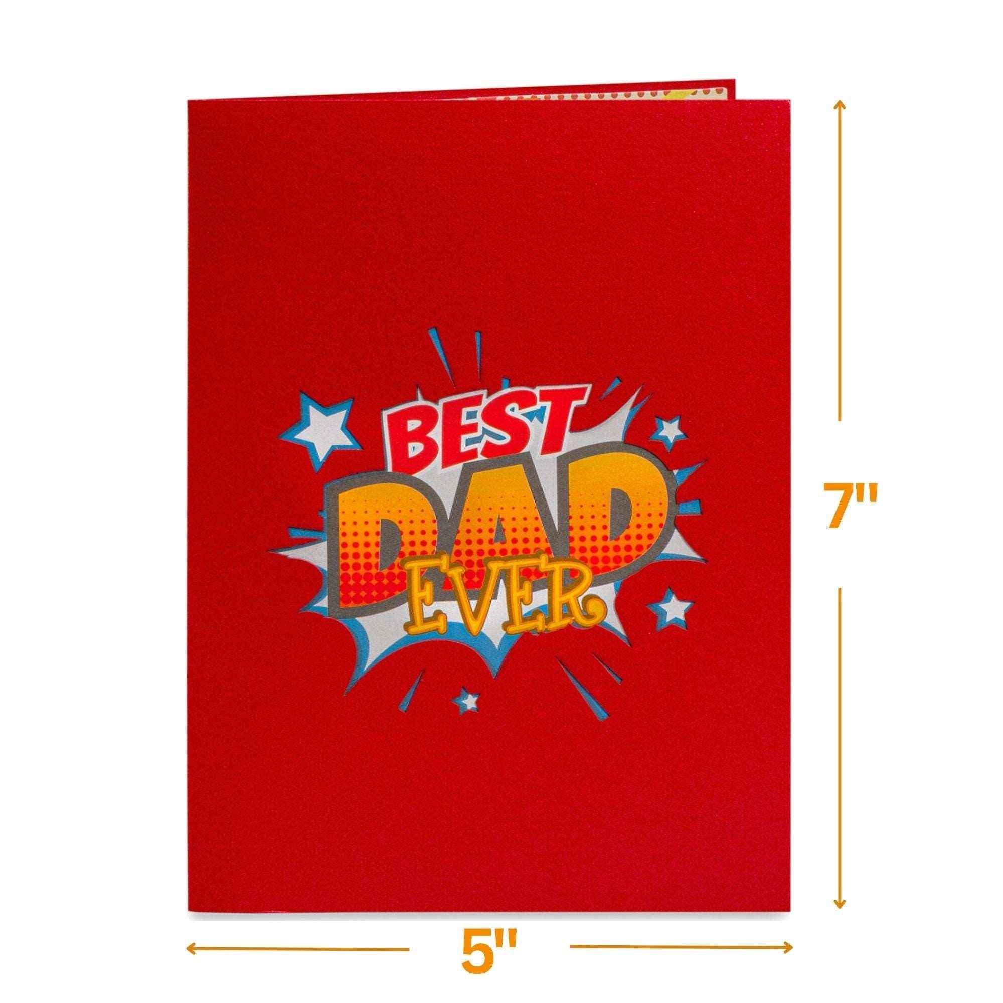 Best Dad Pop Up Card - Image 3