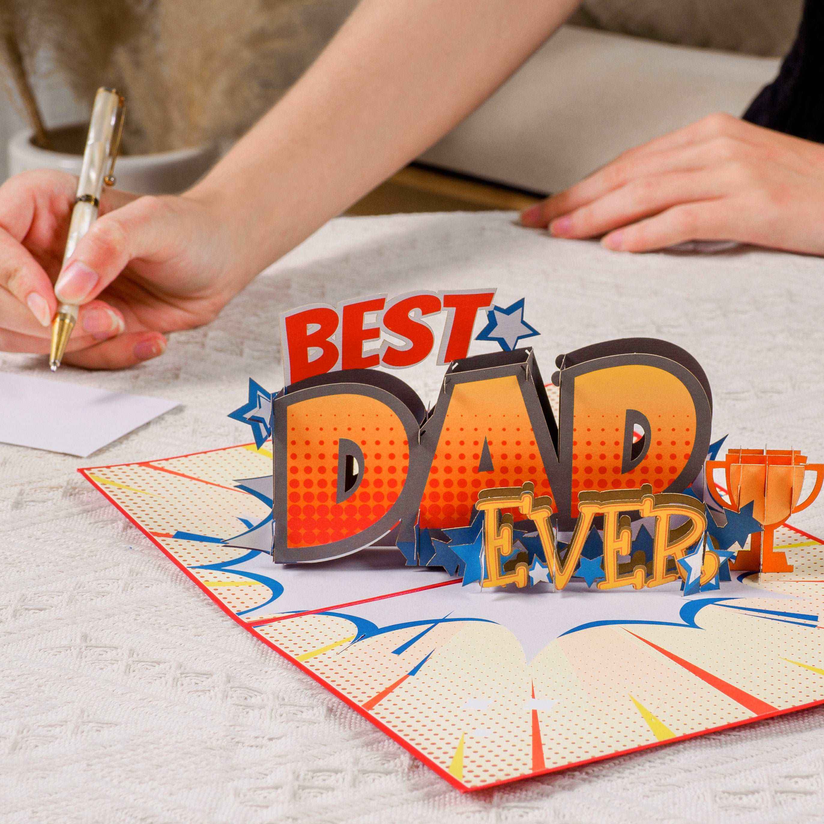 Best Dad Pop Up Card - Image 5