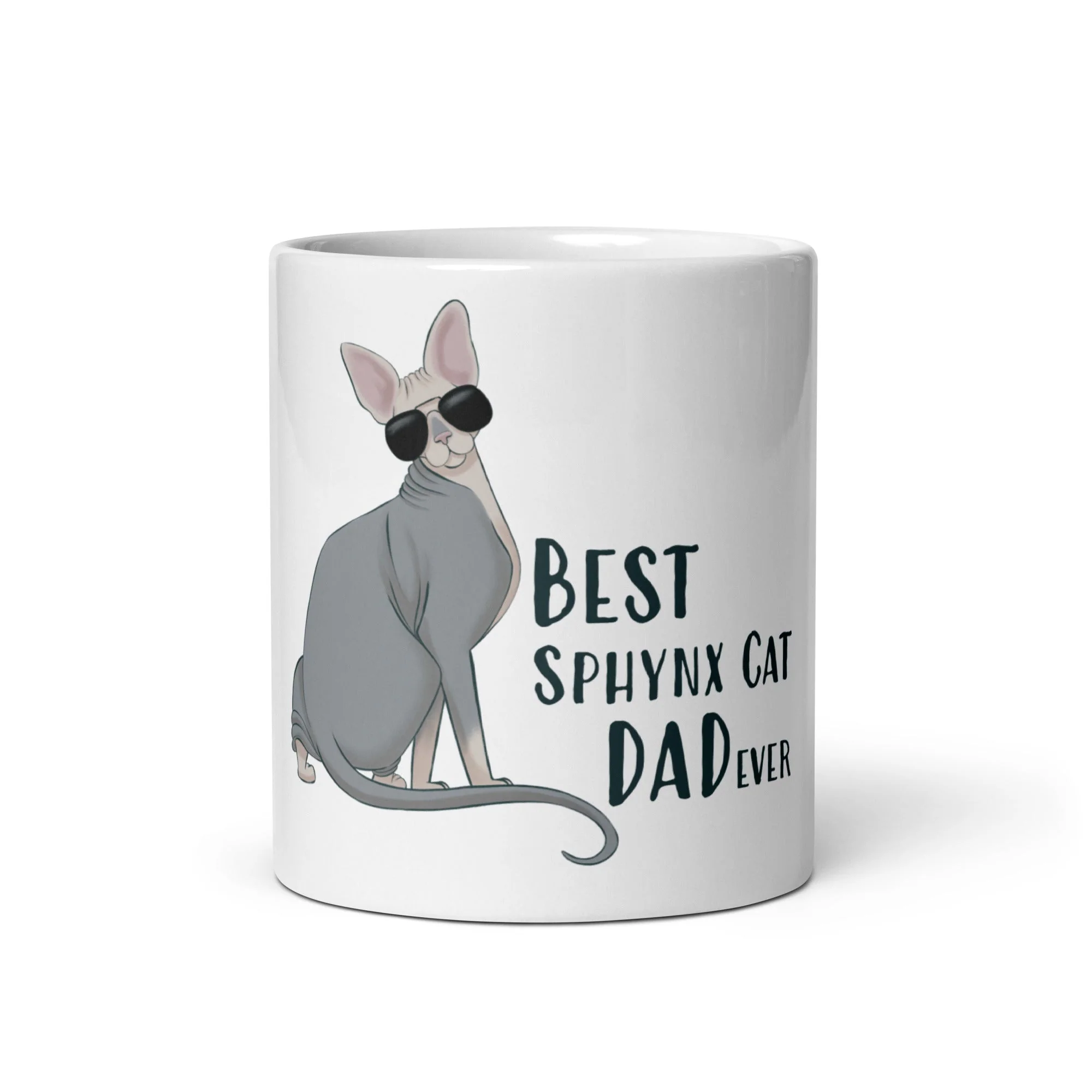 "BEST SPHYNX CAT DAD" COFFEE MUG - Image 5