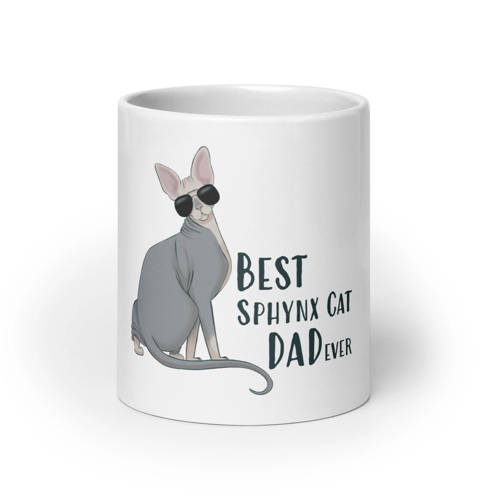 "BEST SPHYNX CAT DAD" COFFEE MUG - Image 9