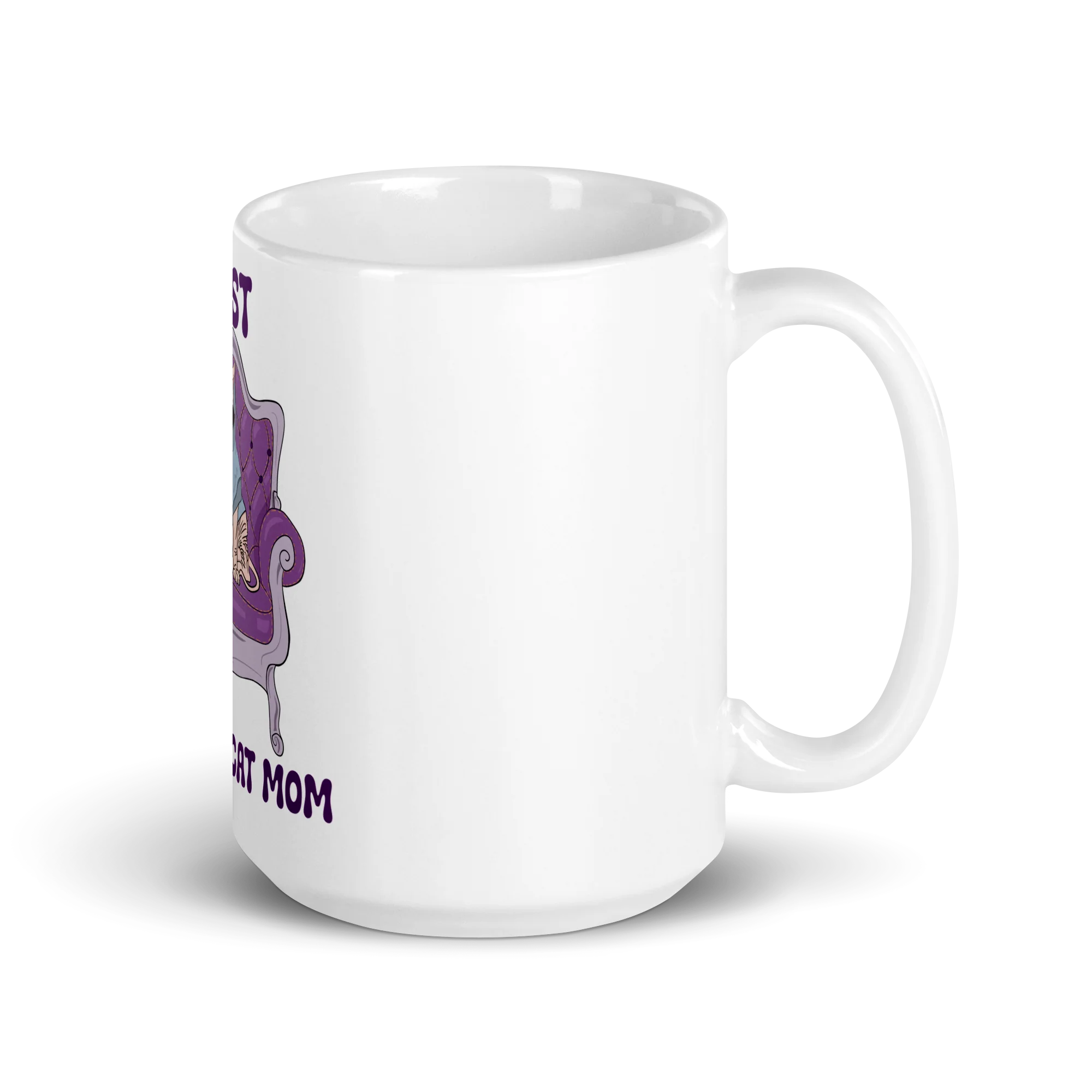 "BEST SPHYNX CAT MOM" COFFEE MUG - Image 6