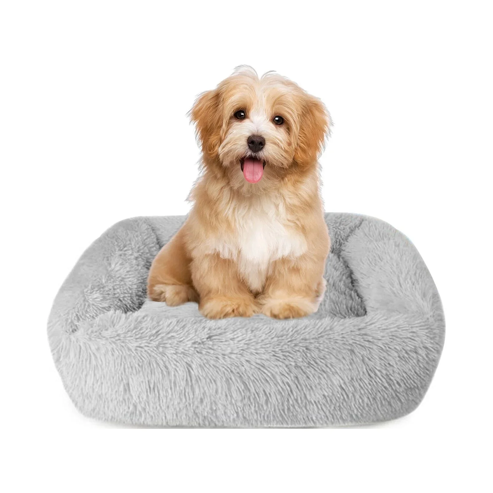 Best Washable Gray Plush Beds for Cats and Dogs - Image 7