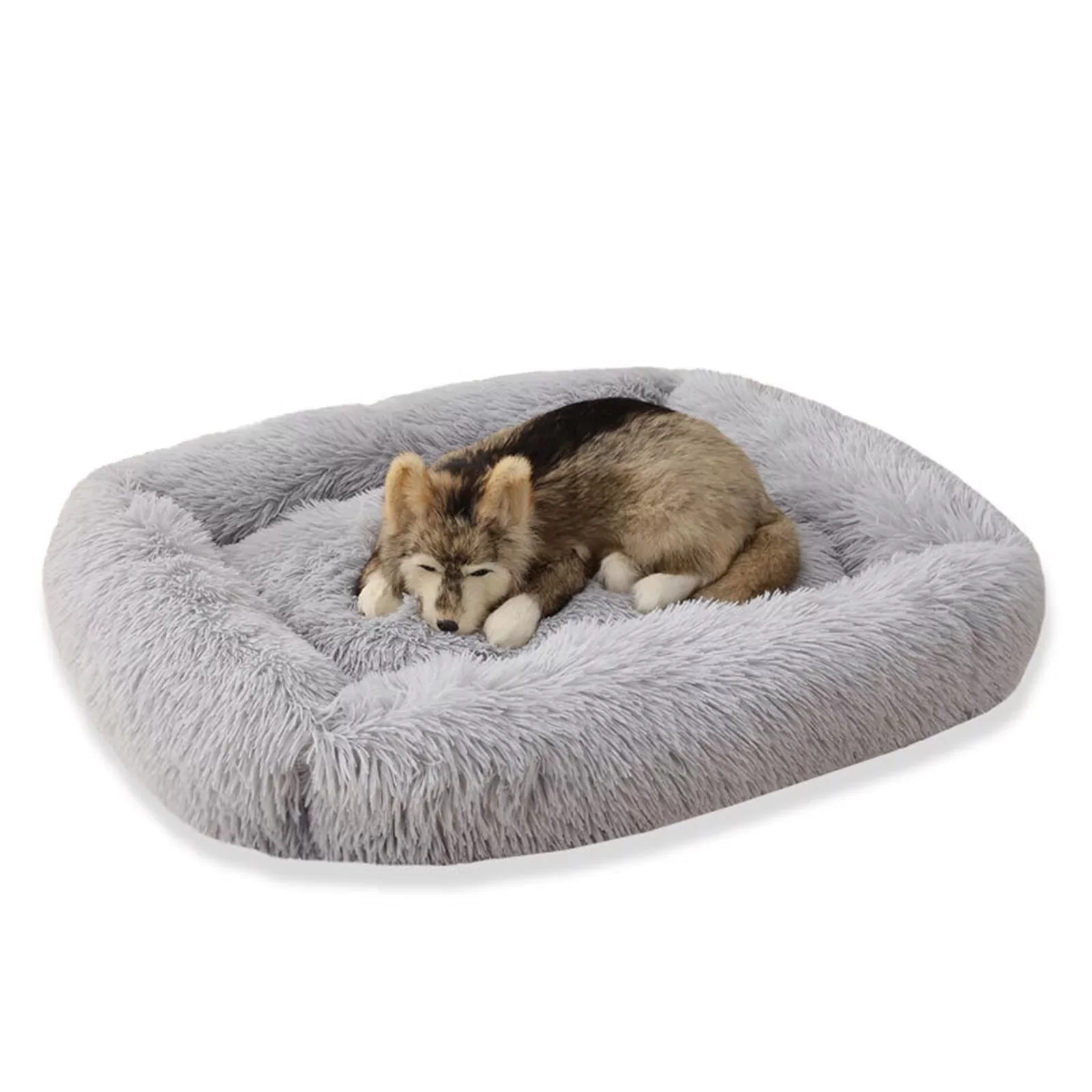 Best Washable Gray Plush Beds for Cats and Dogs - Image 9