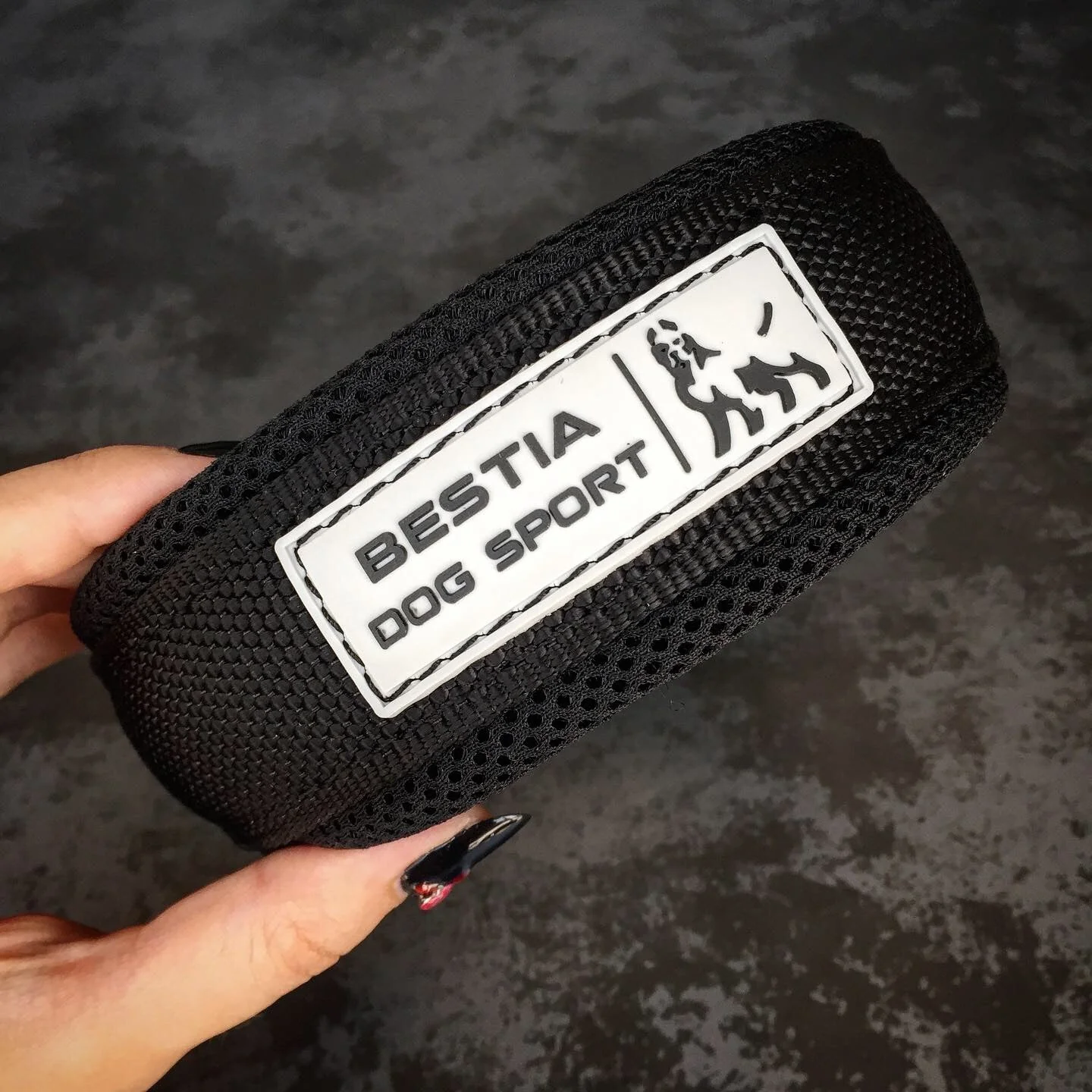 BESTIA DOG SPORT FAST RELEASE COLLAR BLACK & GOLD - Image 2