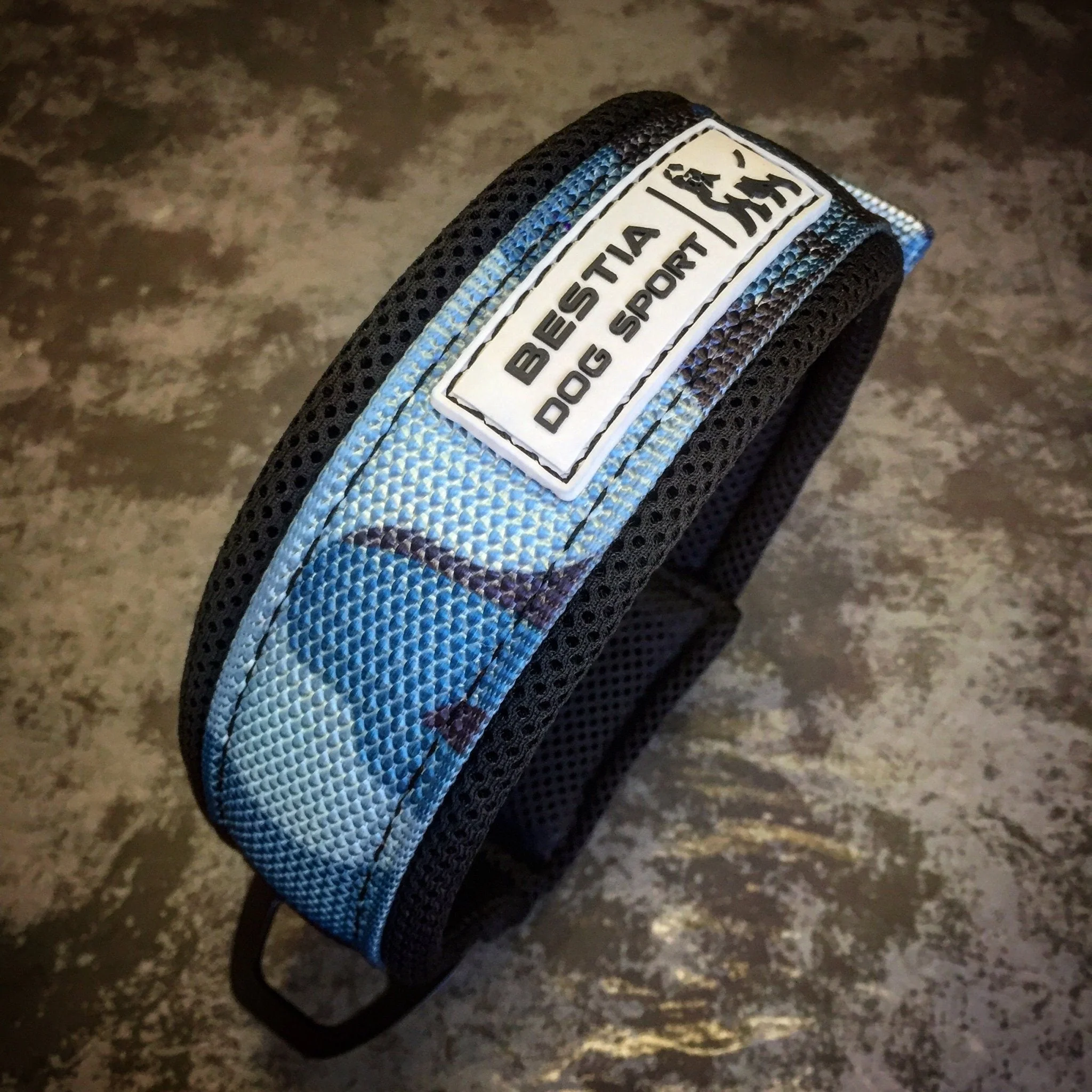 BESTIA DOG SPORT FAST RELEASE COLLAR BLUE - Image 2
