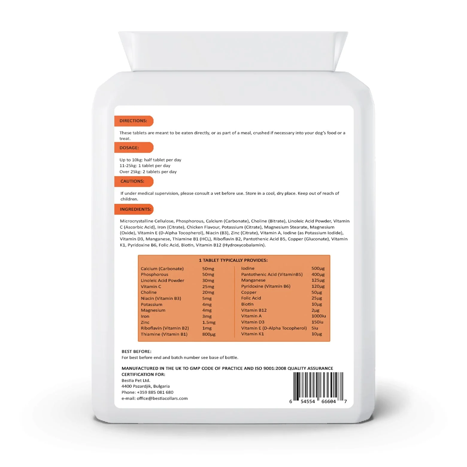 Bestia Dog Sport VitaMAX - Image 4