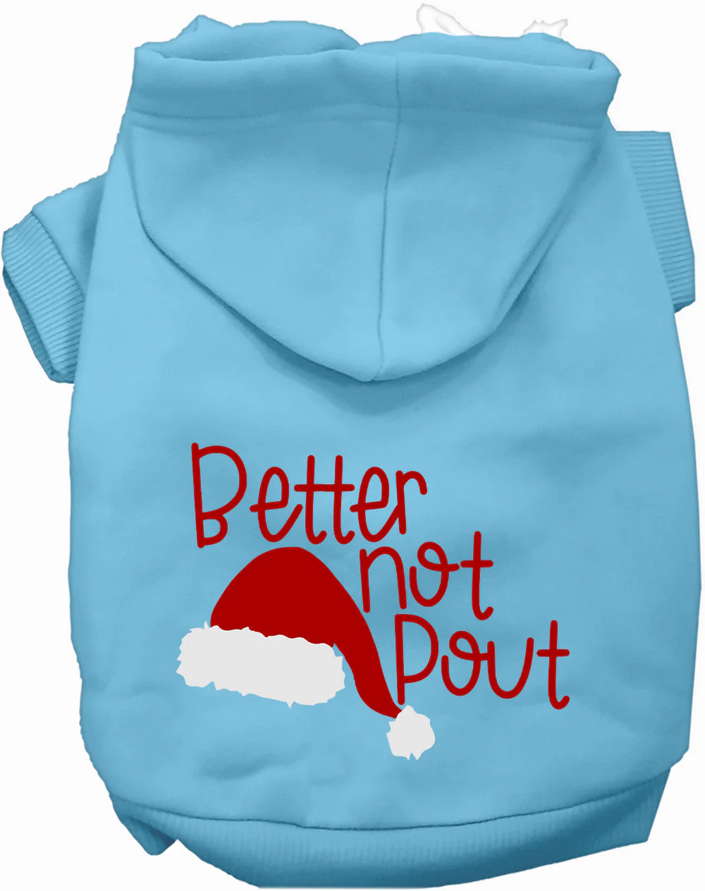 Better Not Pout Christmas Pet Hoodie - Image 4