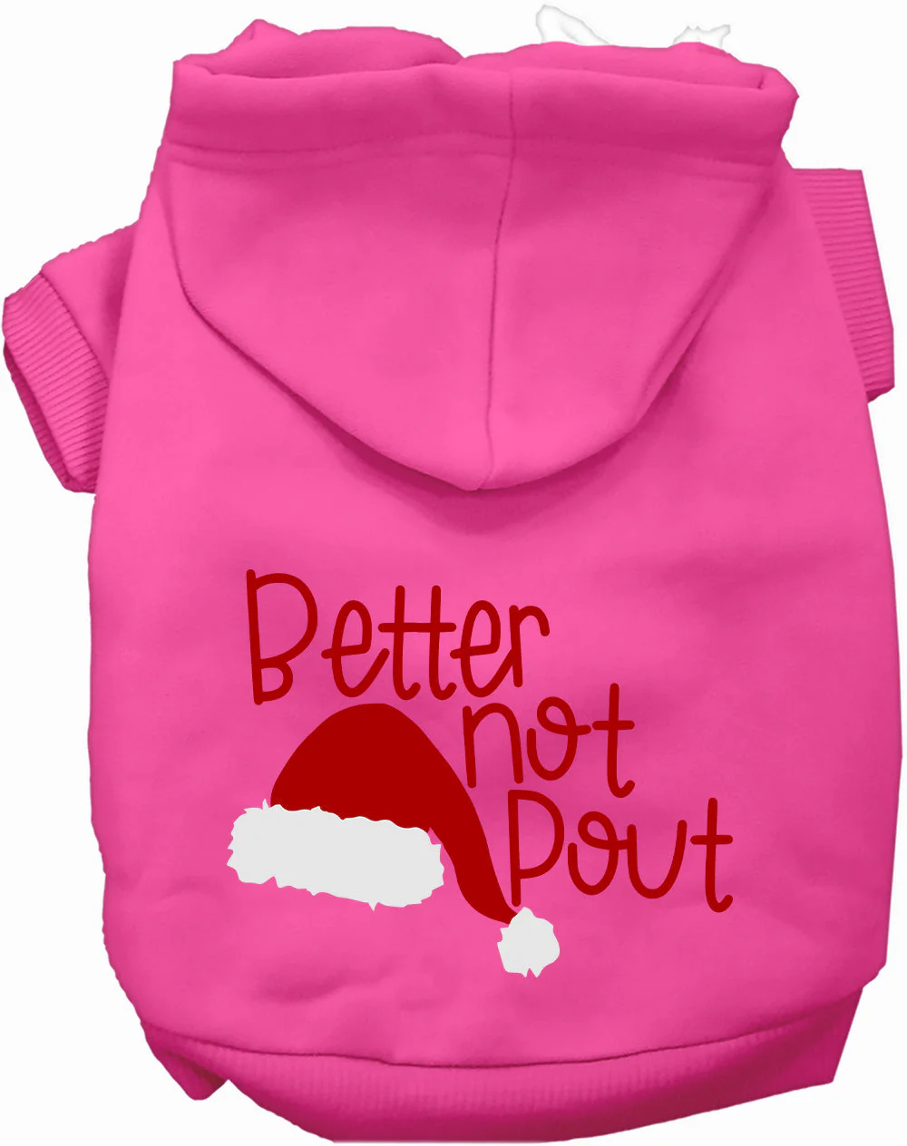 Better Not Pout Christmas Pet Hoodie - Image 5